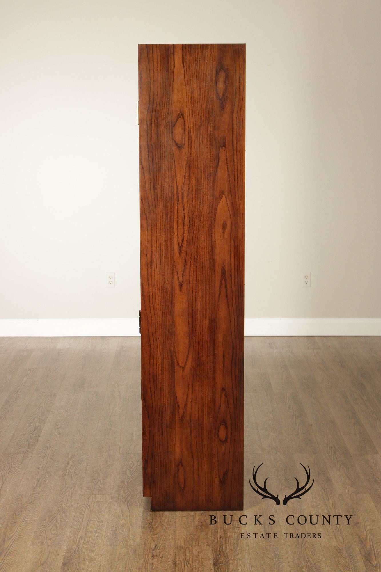 Henredon 'Scene One' Campaign Style Bedroom Armoire Cabinet