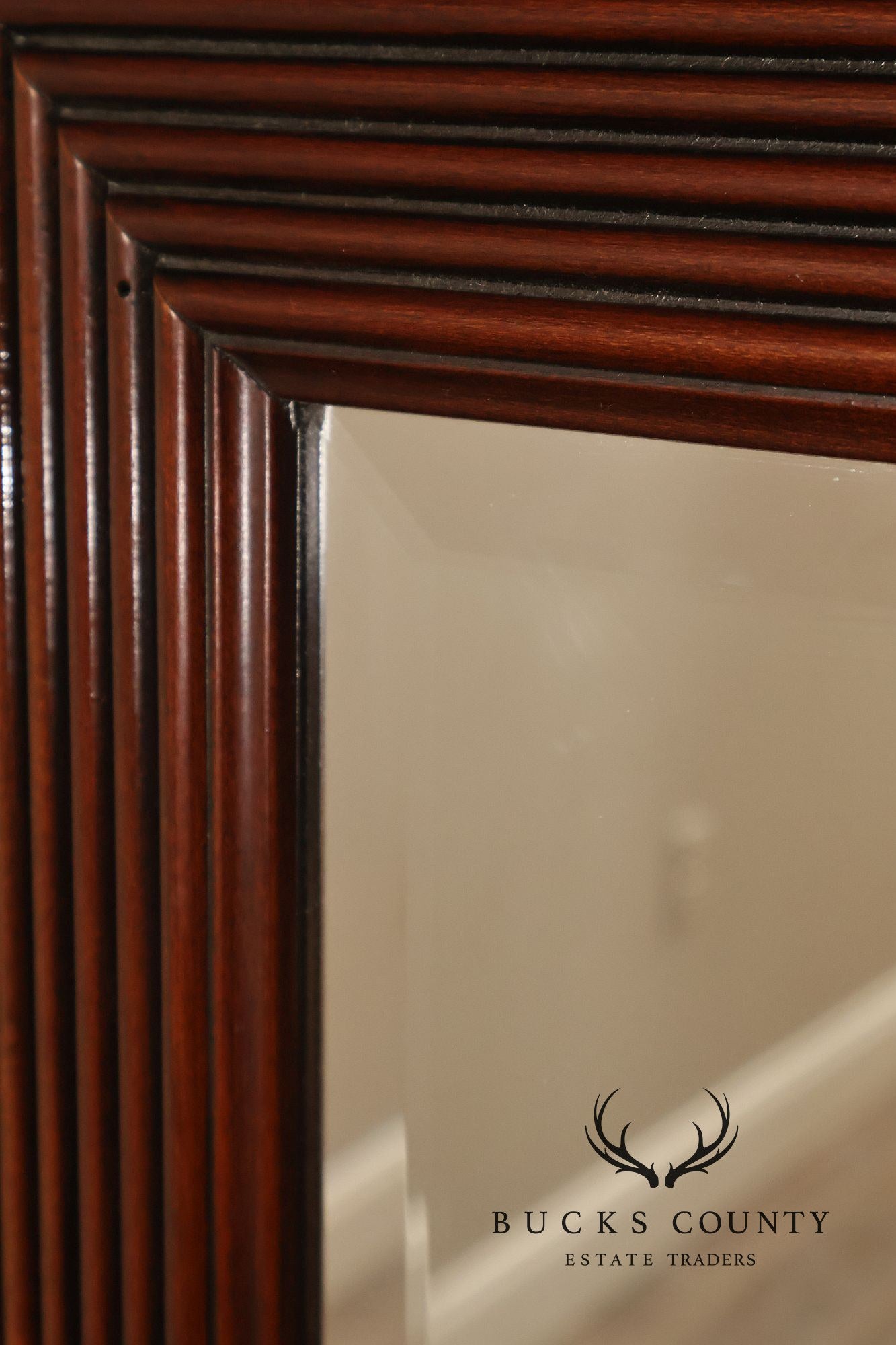 Ethan Allen 'British Classics' Reeded Frame Wall Mirror