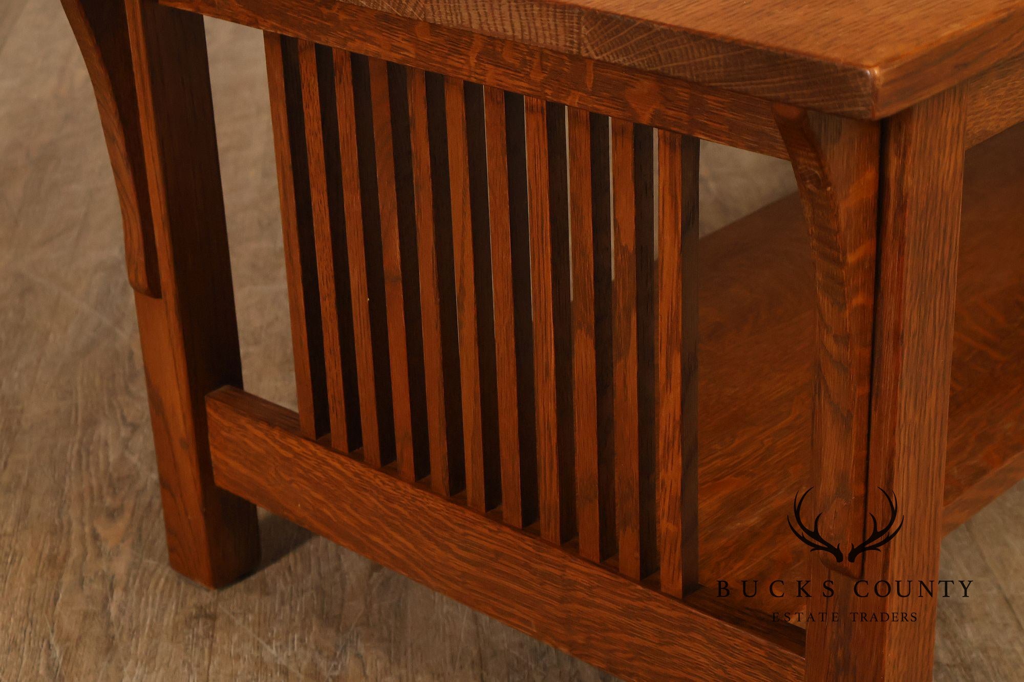 Stickley Mission Collection Oak Cocktail Table