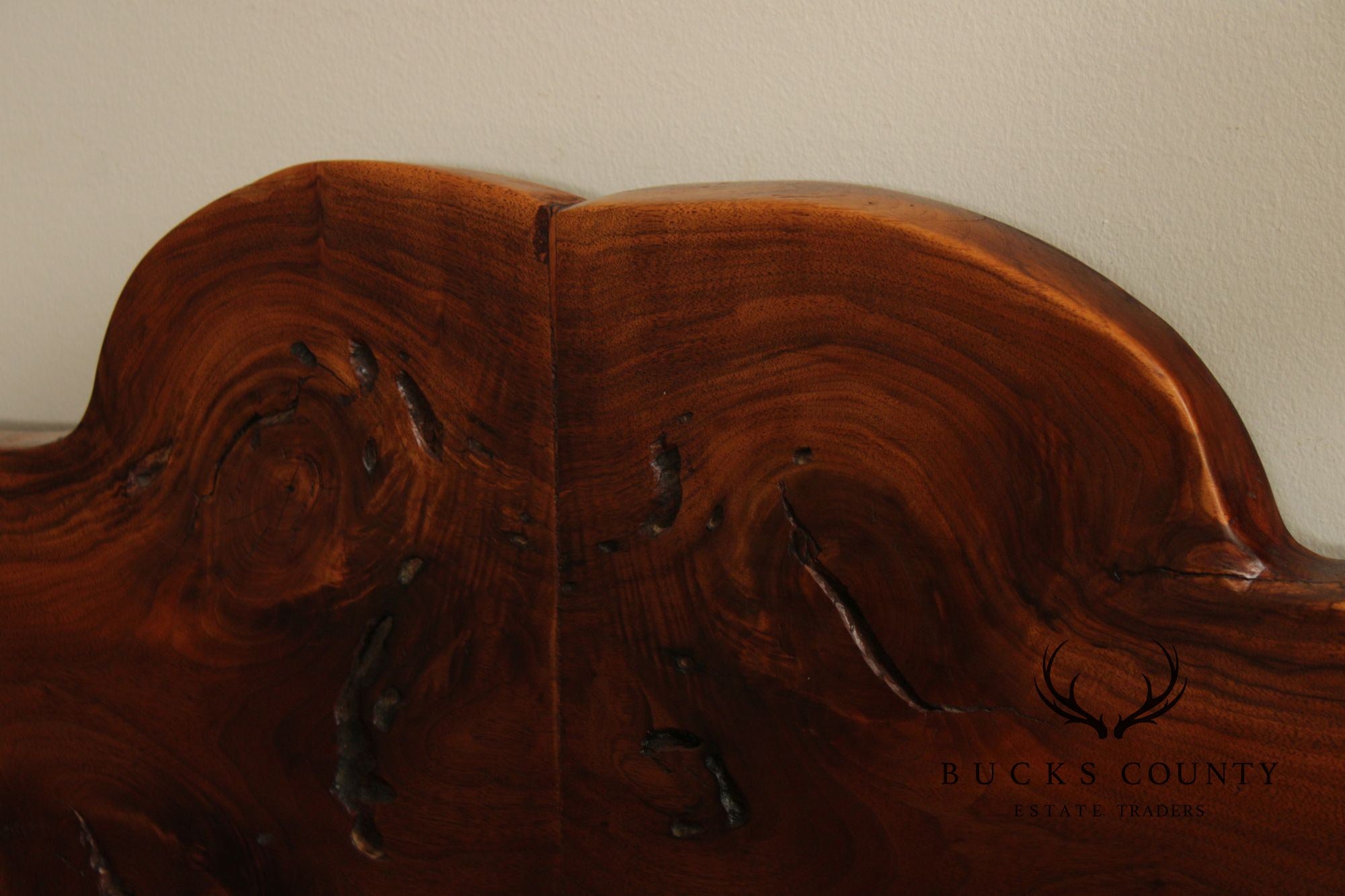 Studio Figured Walnut Queen Size Headboard