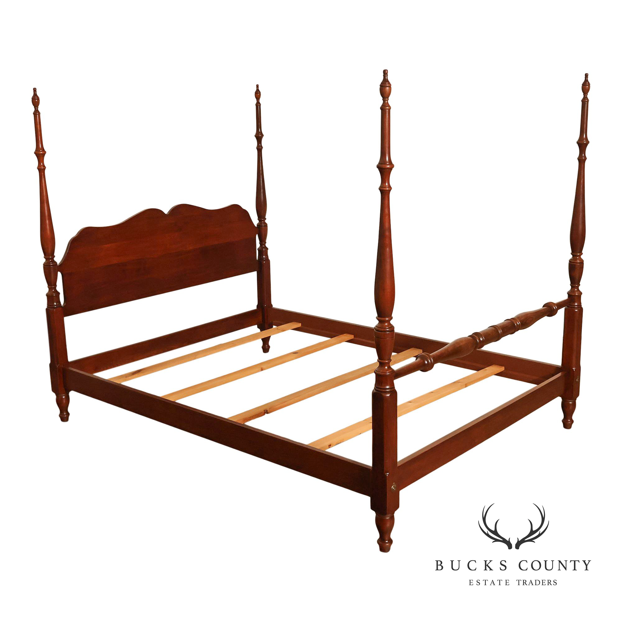Pennsylvania House Traditional Queen Size Cherry Four Poster Bed