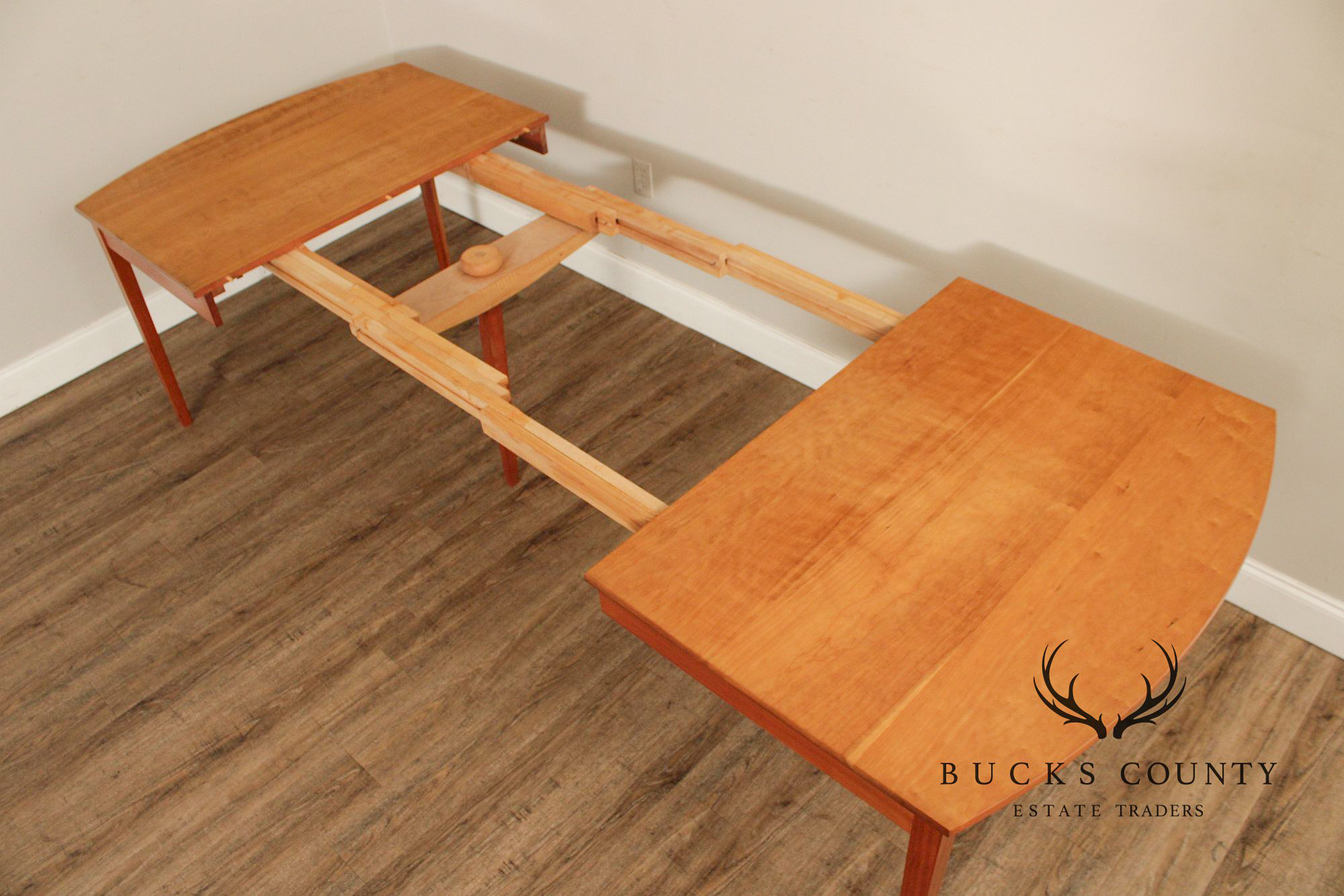 Ian Ingersoll Custom Cherry Expandable Dining Table