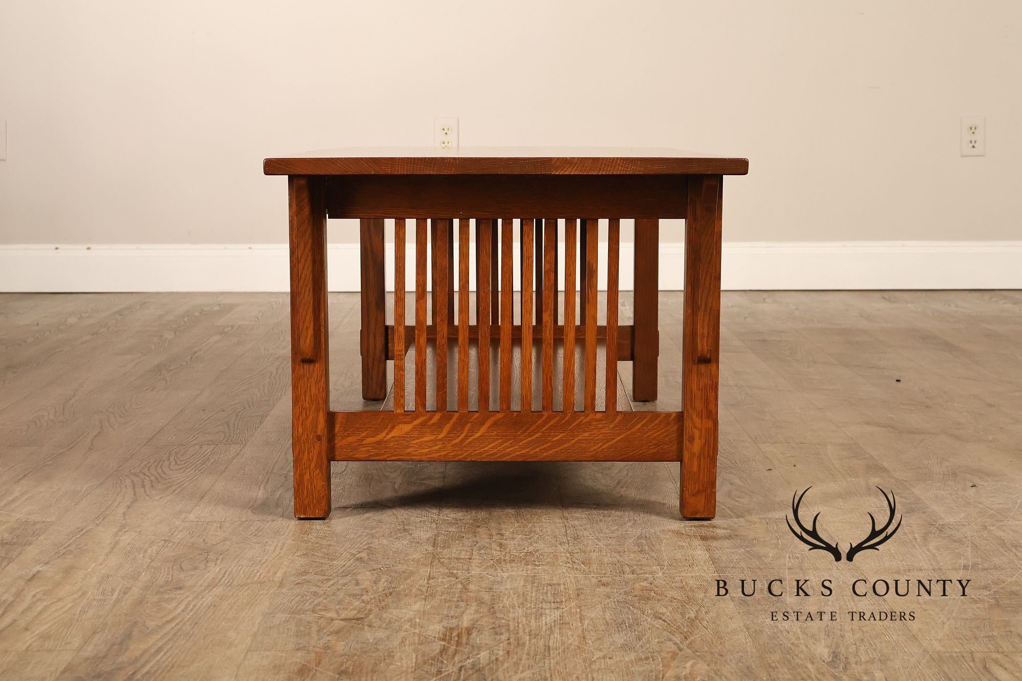 Stickley Mission Collection Oak Cocktail Table