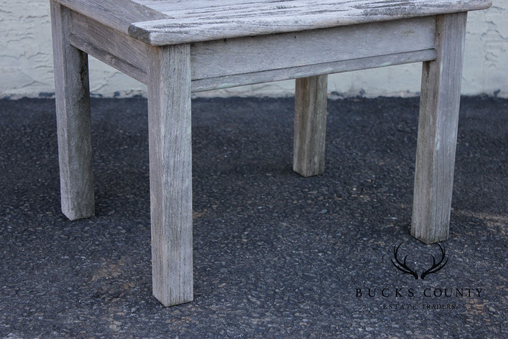 Gloster Pair of Teak Outdoor End Tables