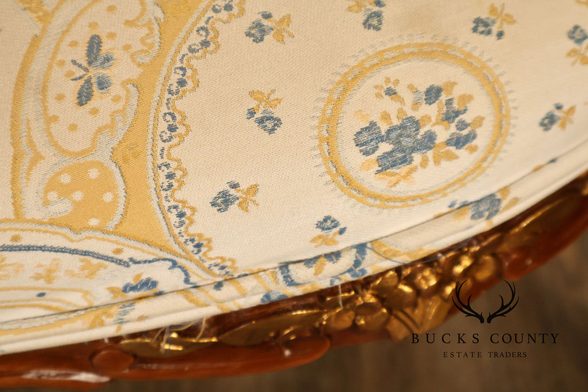 French Louis XV Style Set of Six Dining Chairs