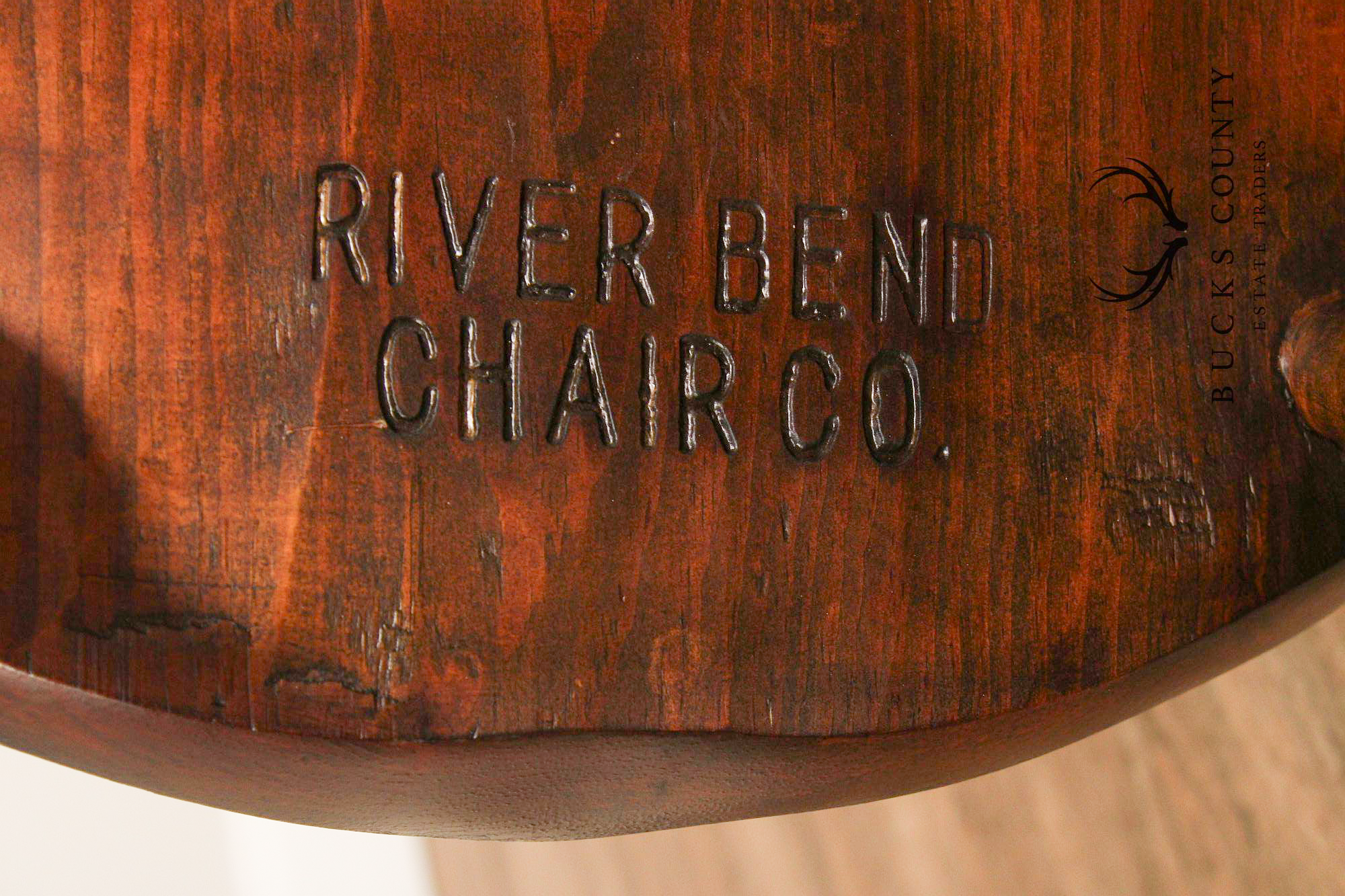 River Bend Chair Co. Brace Back Windsor Fan Back Side Chair