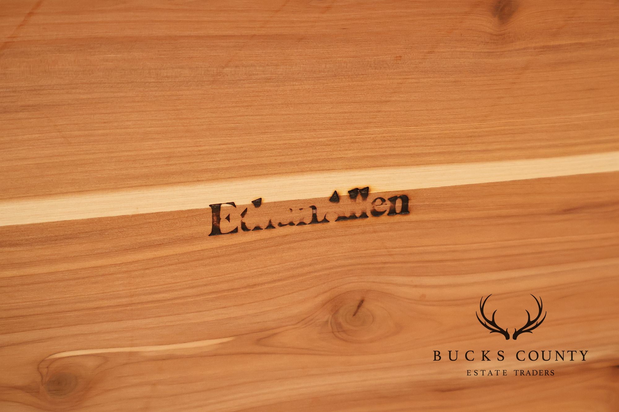 Ethan Allen Cedar-Lined Pine Blanket Chest