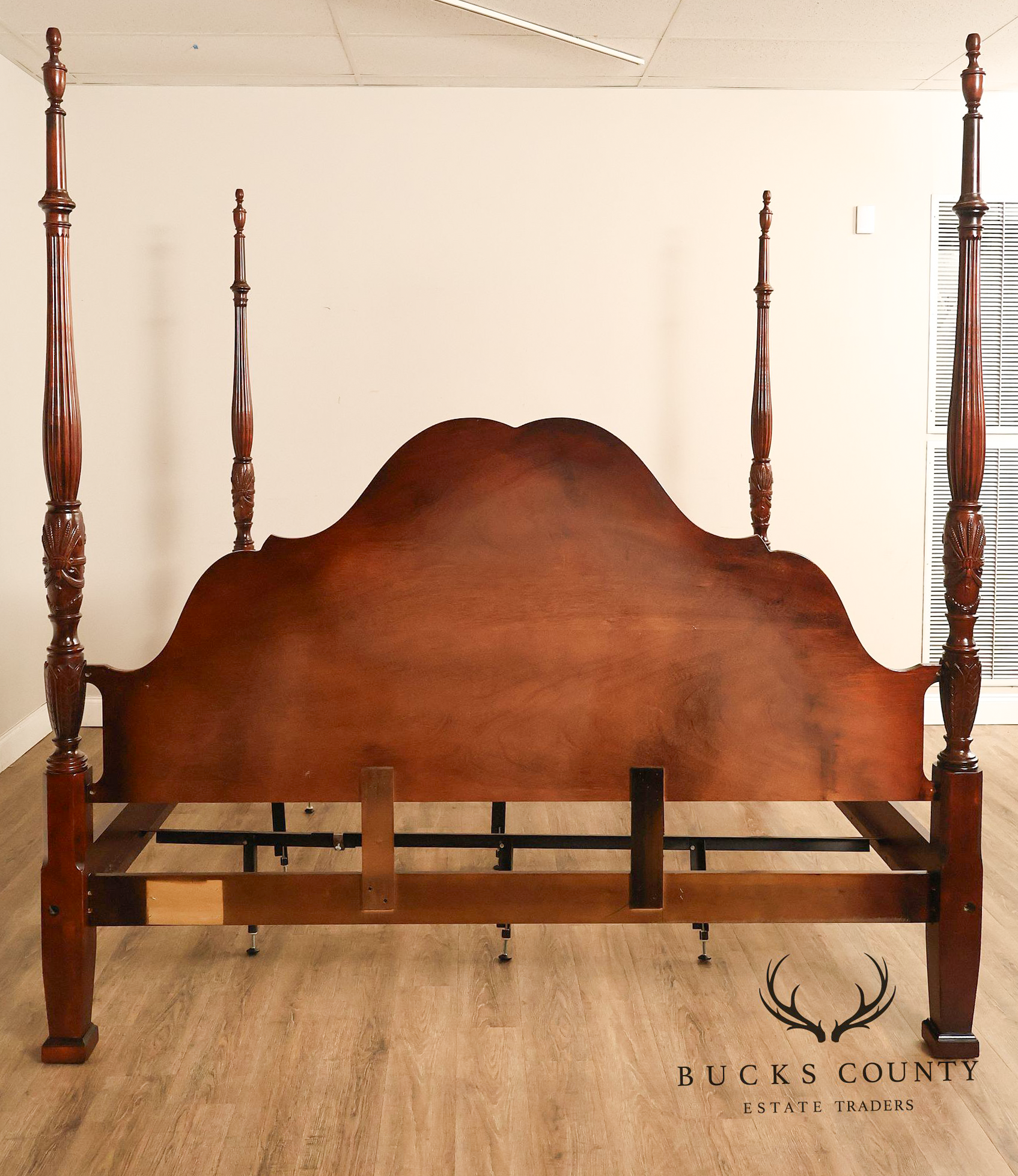 Century Furniture King Size Cherry Poster Bed