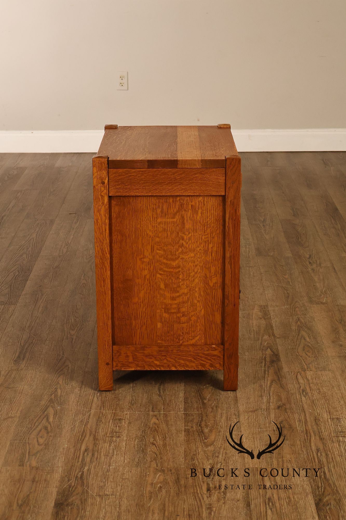 Stickley Mission Collection Oak Three-Drawer Nightstand
