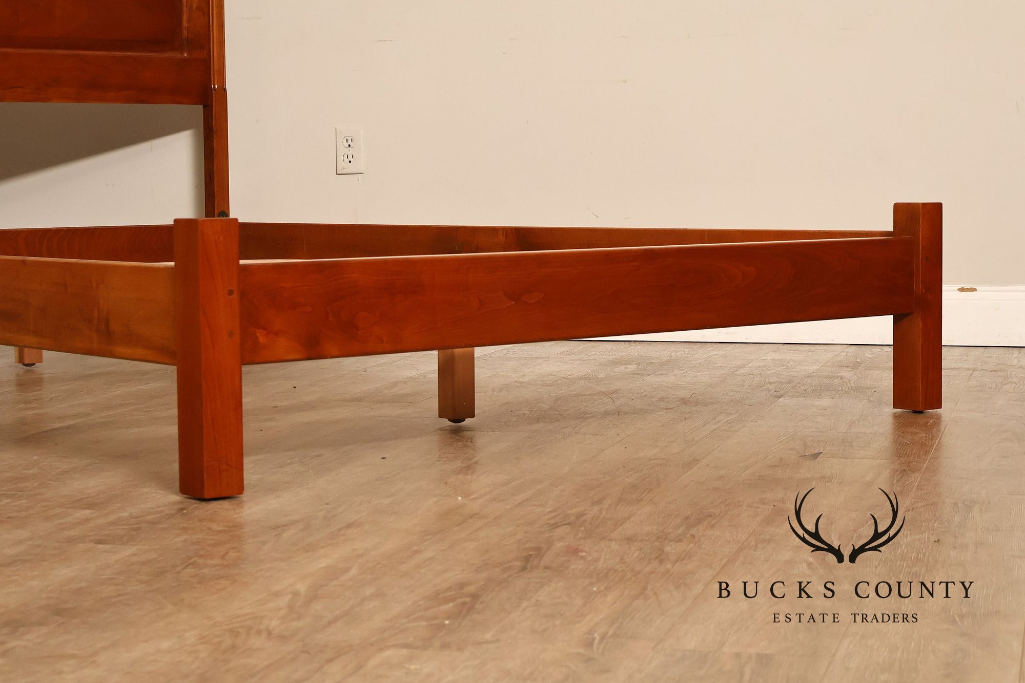 Stickley Solid Cherry Full Size Sleigh Bed