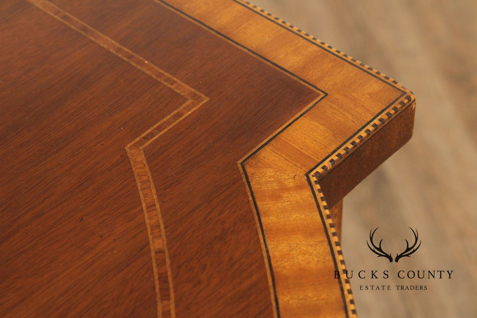 BAKER STATELY HOMES COLLECTION INLAID MAHOGANY SIDEBOARD