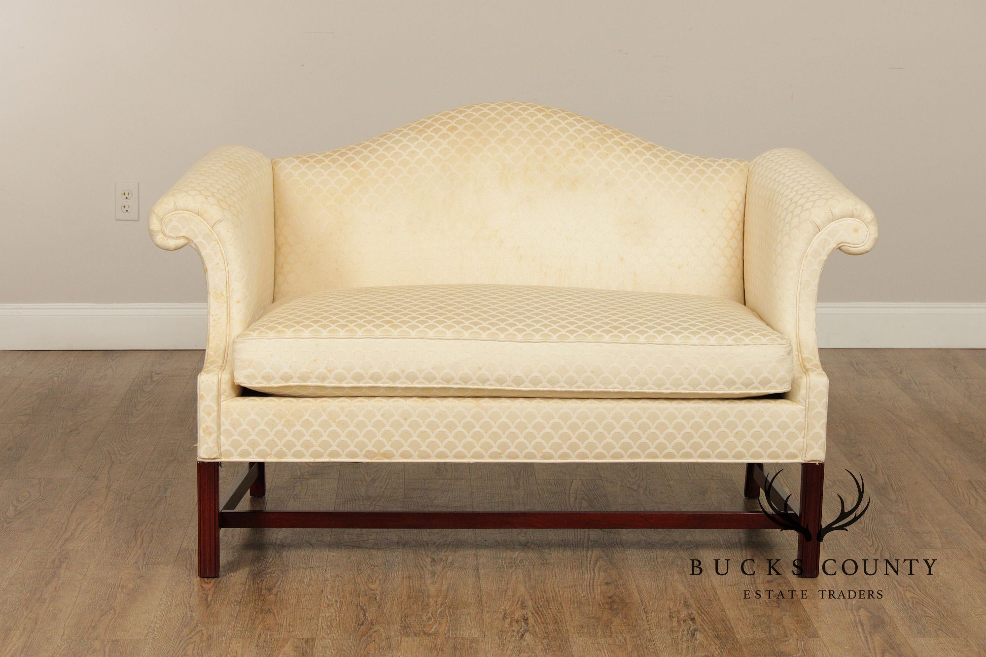 Hickory Chair Chippendale Style Pair Of Upholstered Loveseats Frames