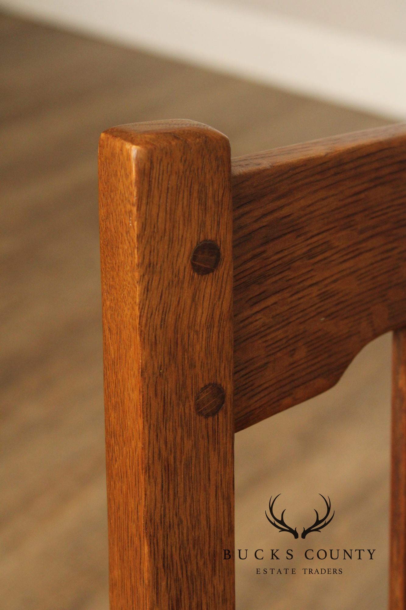 Limbert Antique Mission Oak Armchair