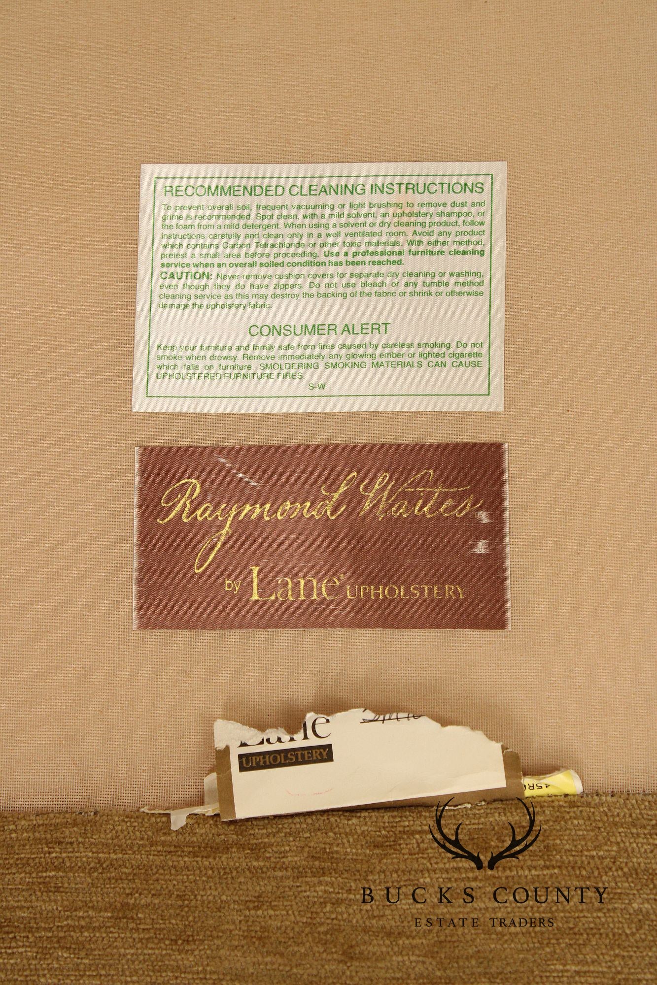 Raymond Waites For Lane Upholstery Traditional Skirted Sofa