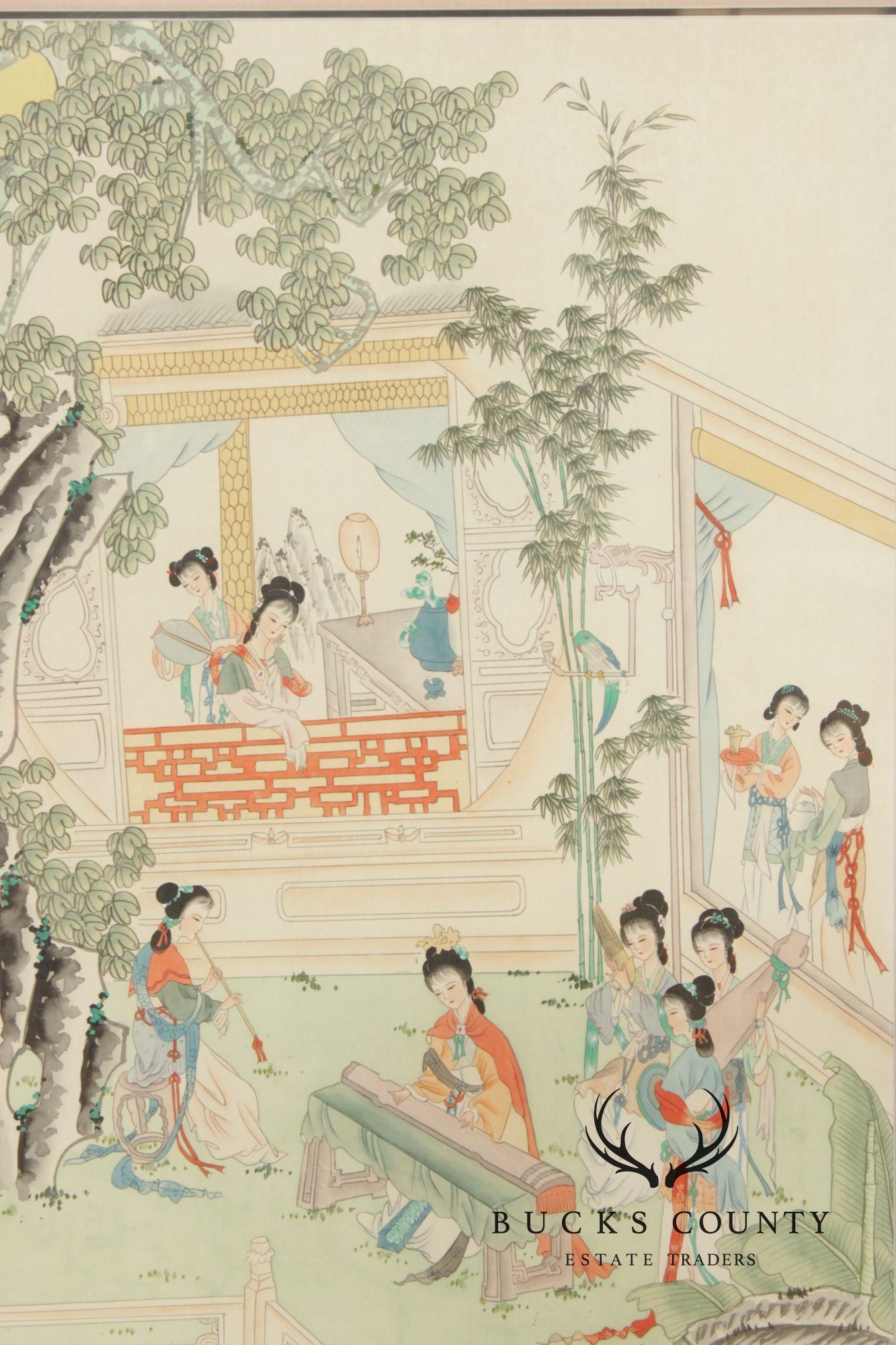 Chinese School Framed Print, Musicians