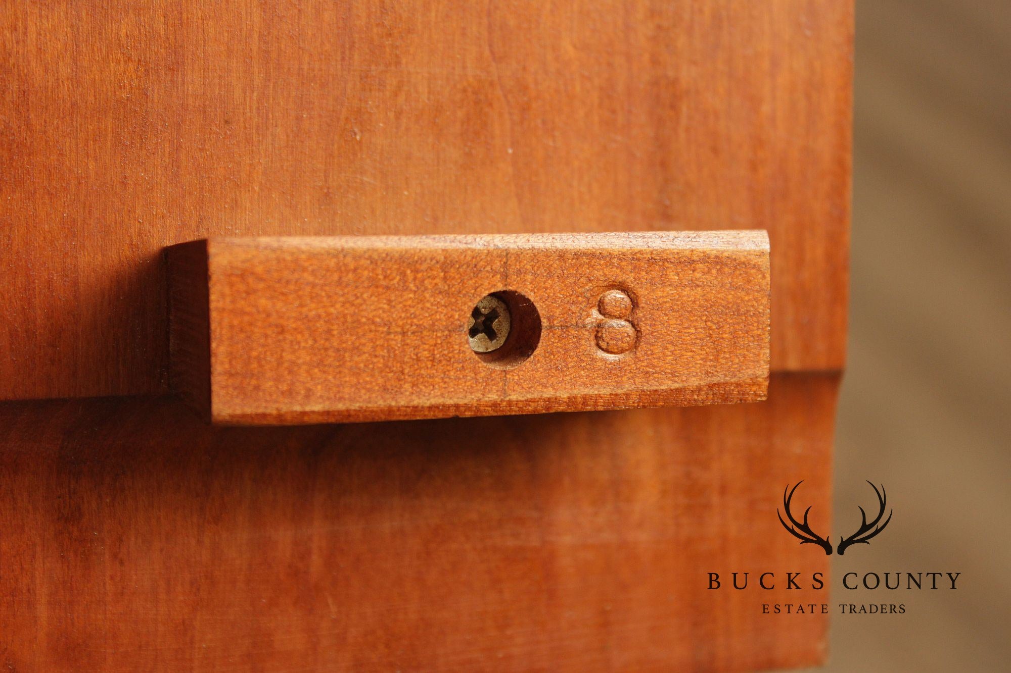 Stickley Mission Collection Cherry Tall Case Clock