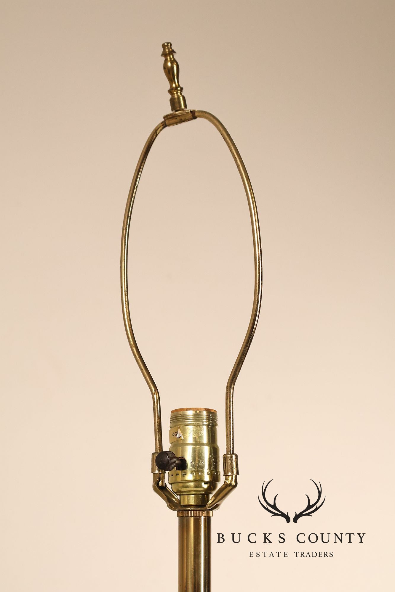 Stiffel Vintage Pair of Brass Table Lamps