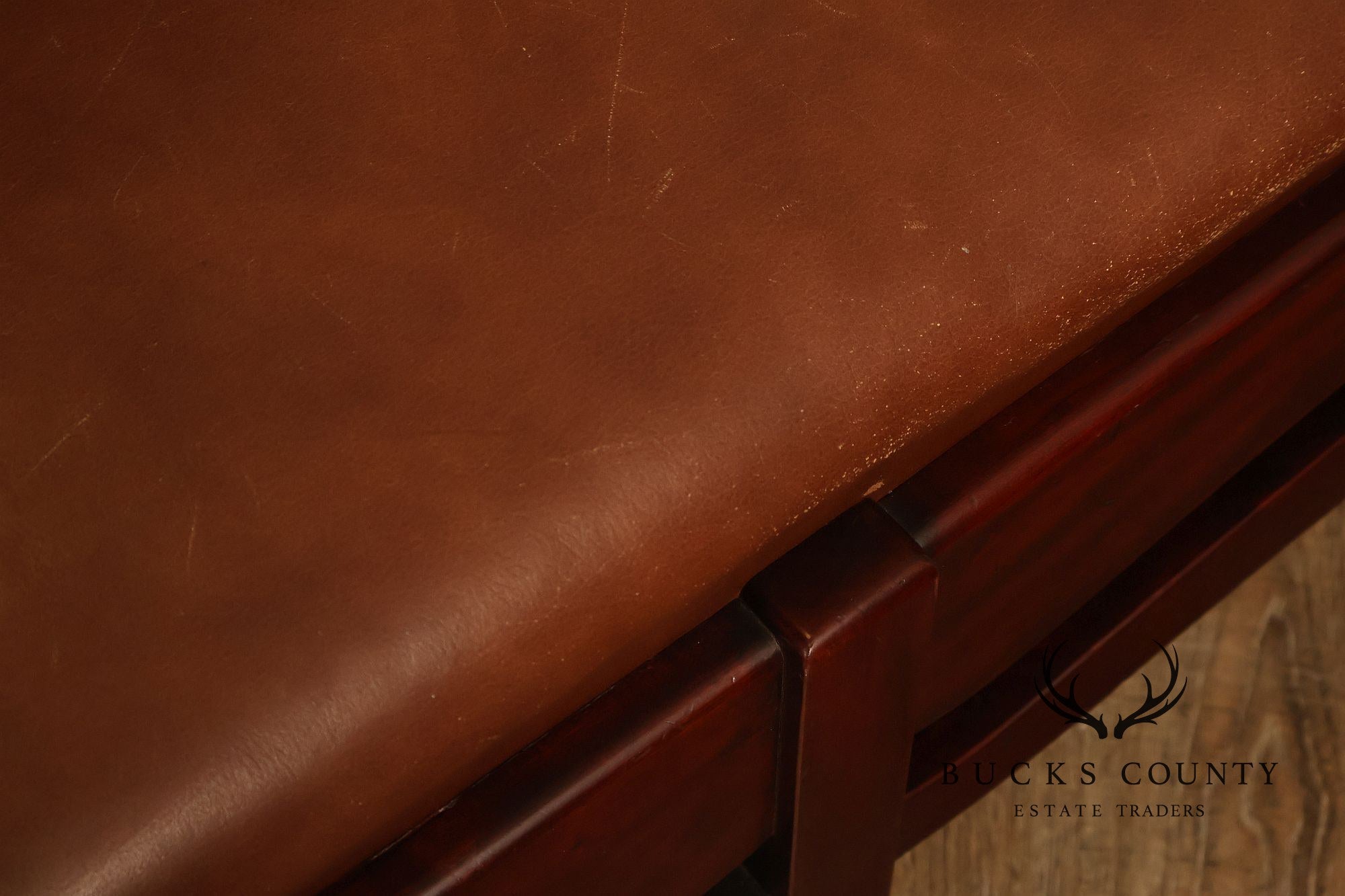 Stickley Brothers Rare Antique Inlaid Mahogany Settee
