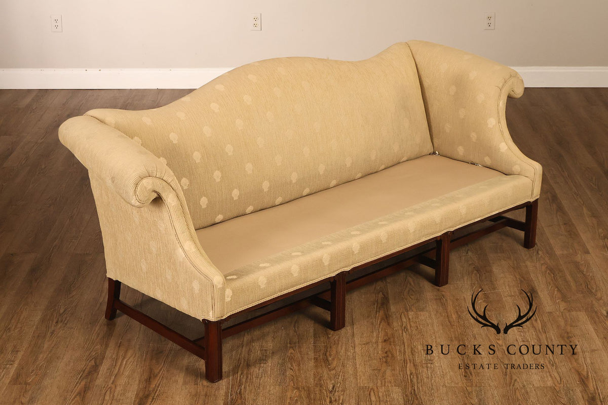 Chippendale Style Mahogany Frame Sofa