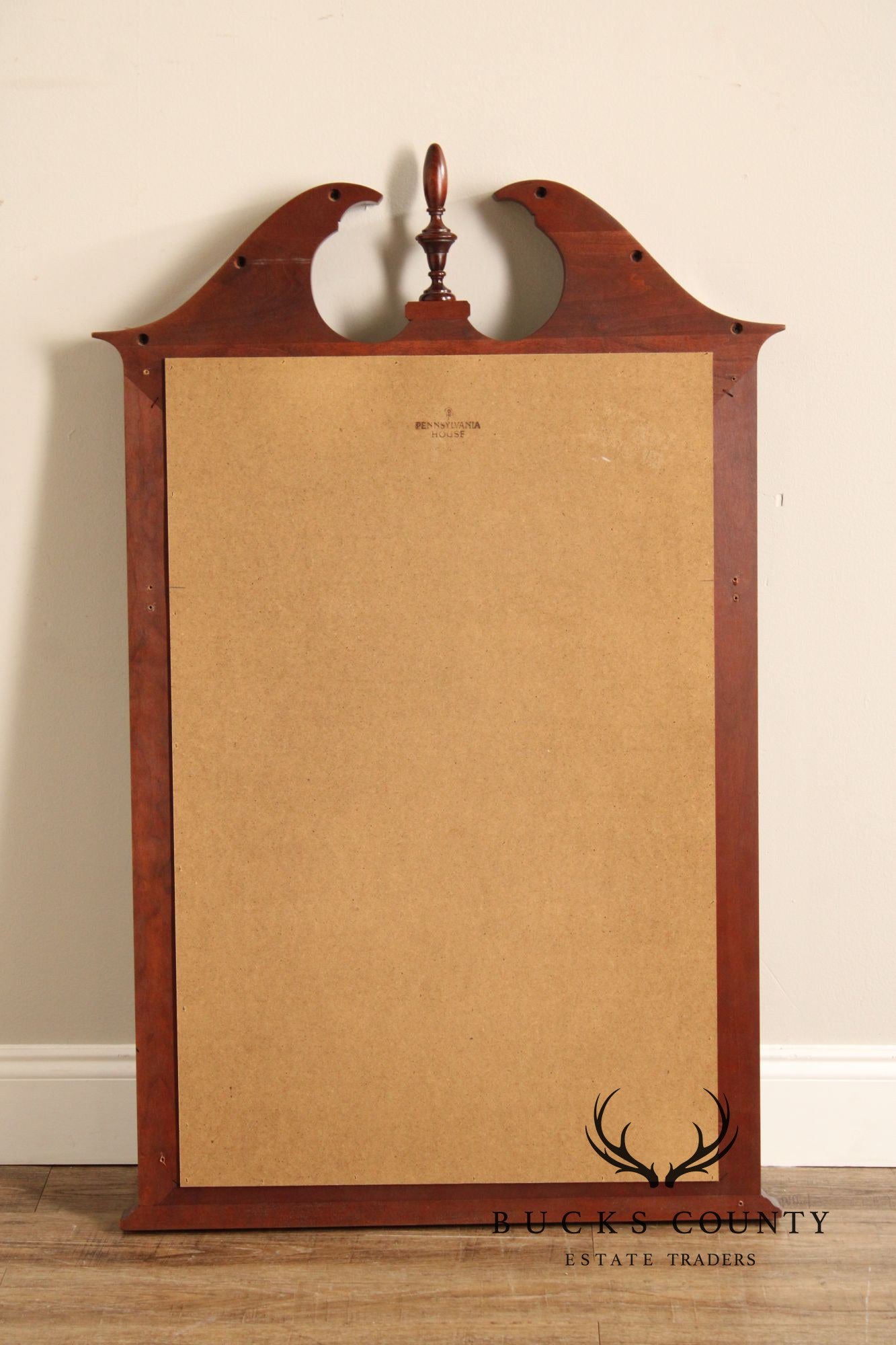 Pennsylvania House Traditional Cherry Frame Beveled Wall Mirror