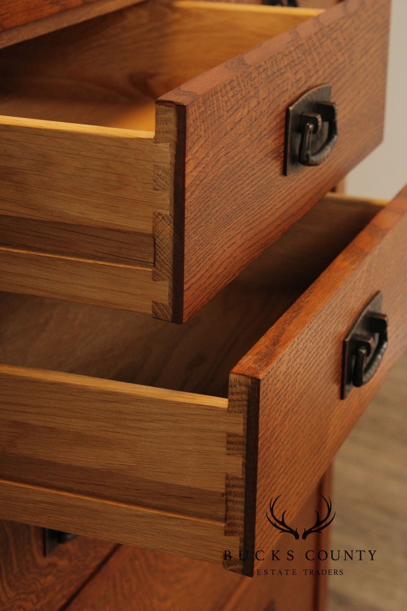 Stickley Mission Collection Oak High Chest