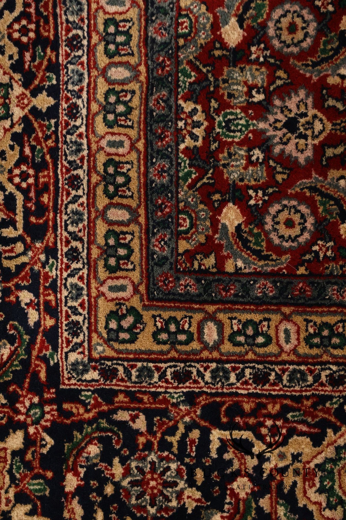 Persian Style Hand Knotted Wool Area Rug
