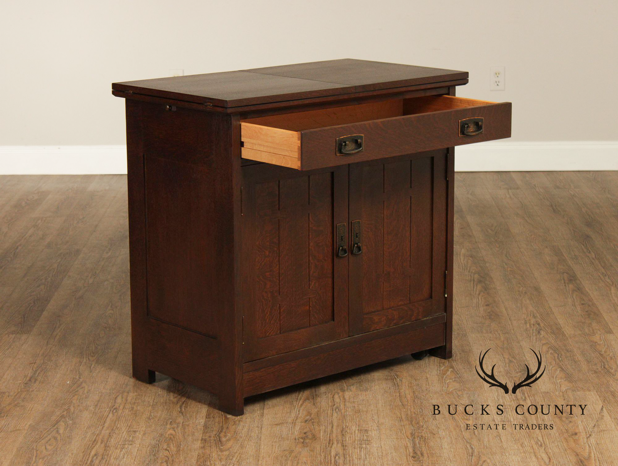 Stickley Mission Collection Oak Server