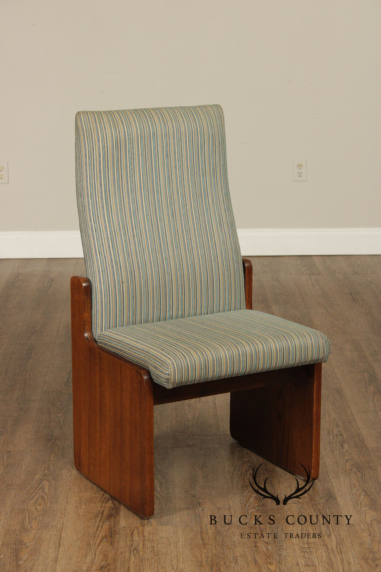 Lane Pueblo Mid Century Modern Brutalist Set Of 6 Dining Chairs