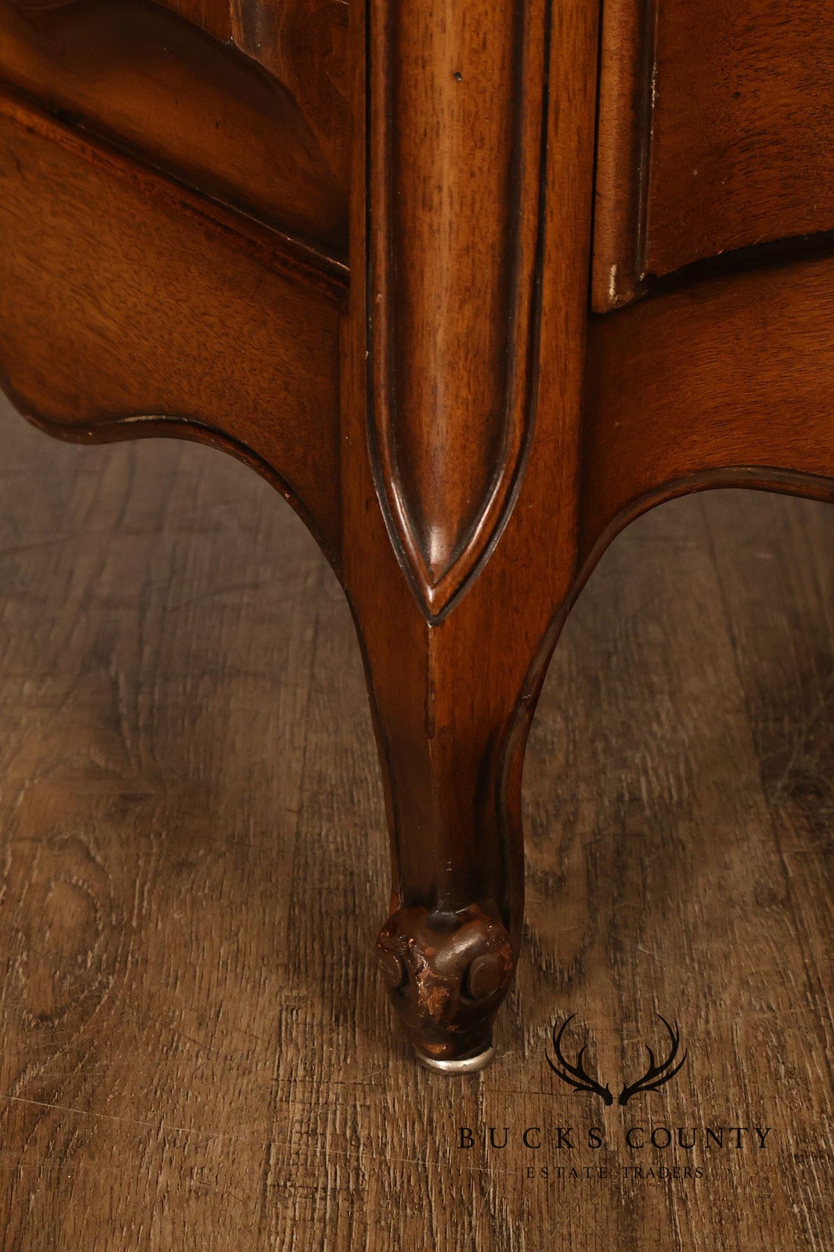 Vintage French Provincial Louis XV Style Highboy Chest Of Drawers