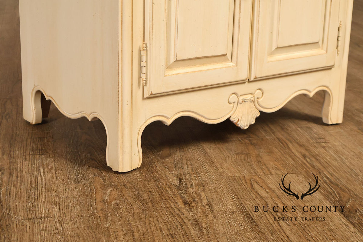 Ethan Allen 'Country French' Cream Painted Nightstand