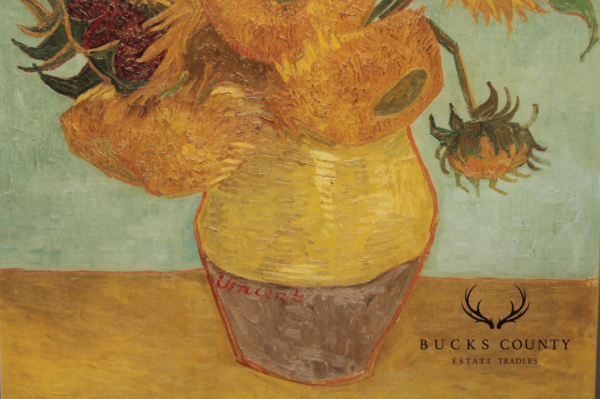 Vincent Van Gogh Reproduction Print, 'Vase with Twelve Sunflowers'
