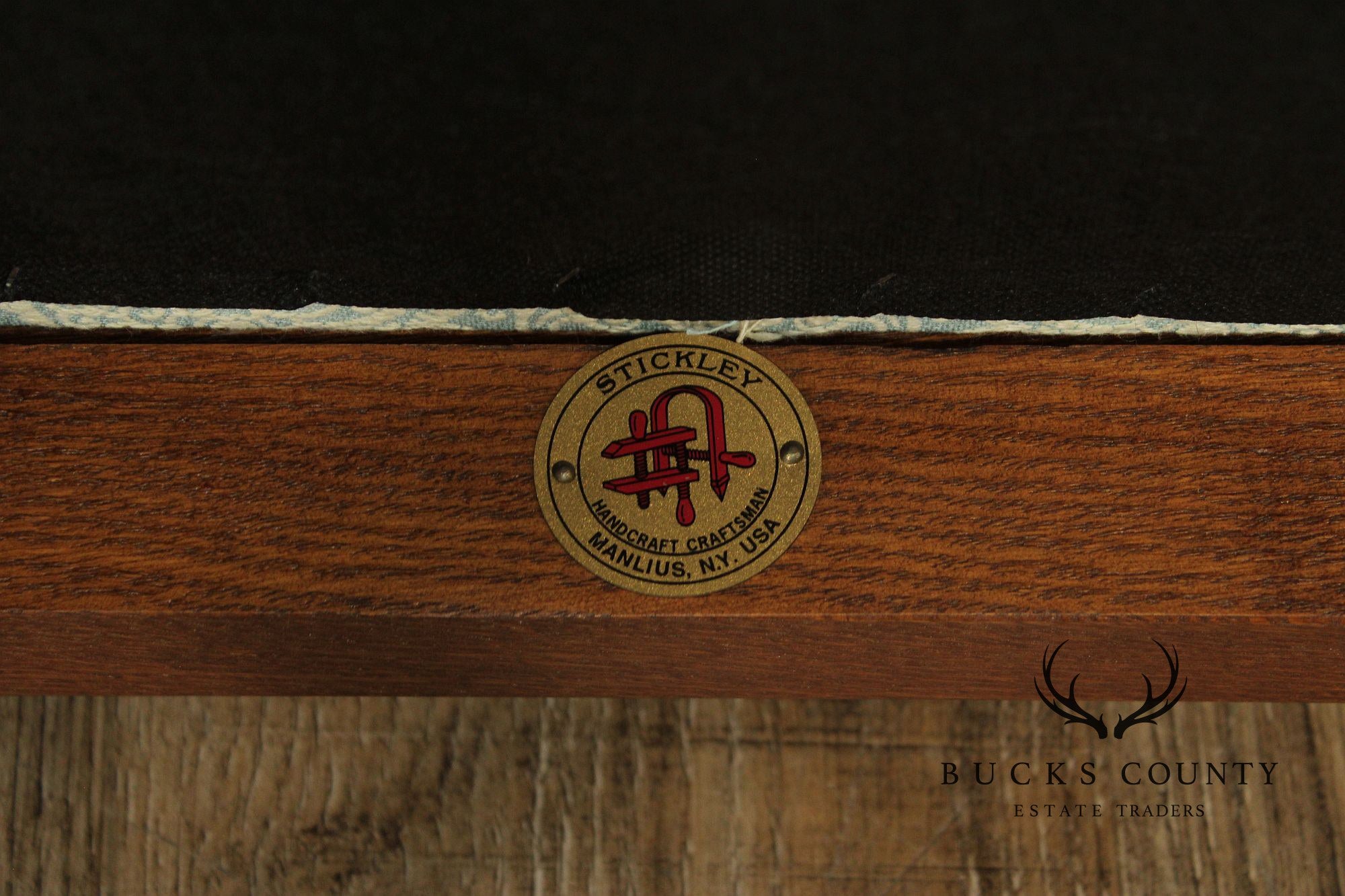 Stickley Mission Collection Set Of Eight Oak Dining Chairs