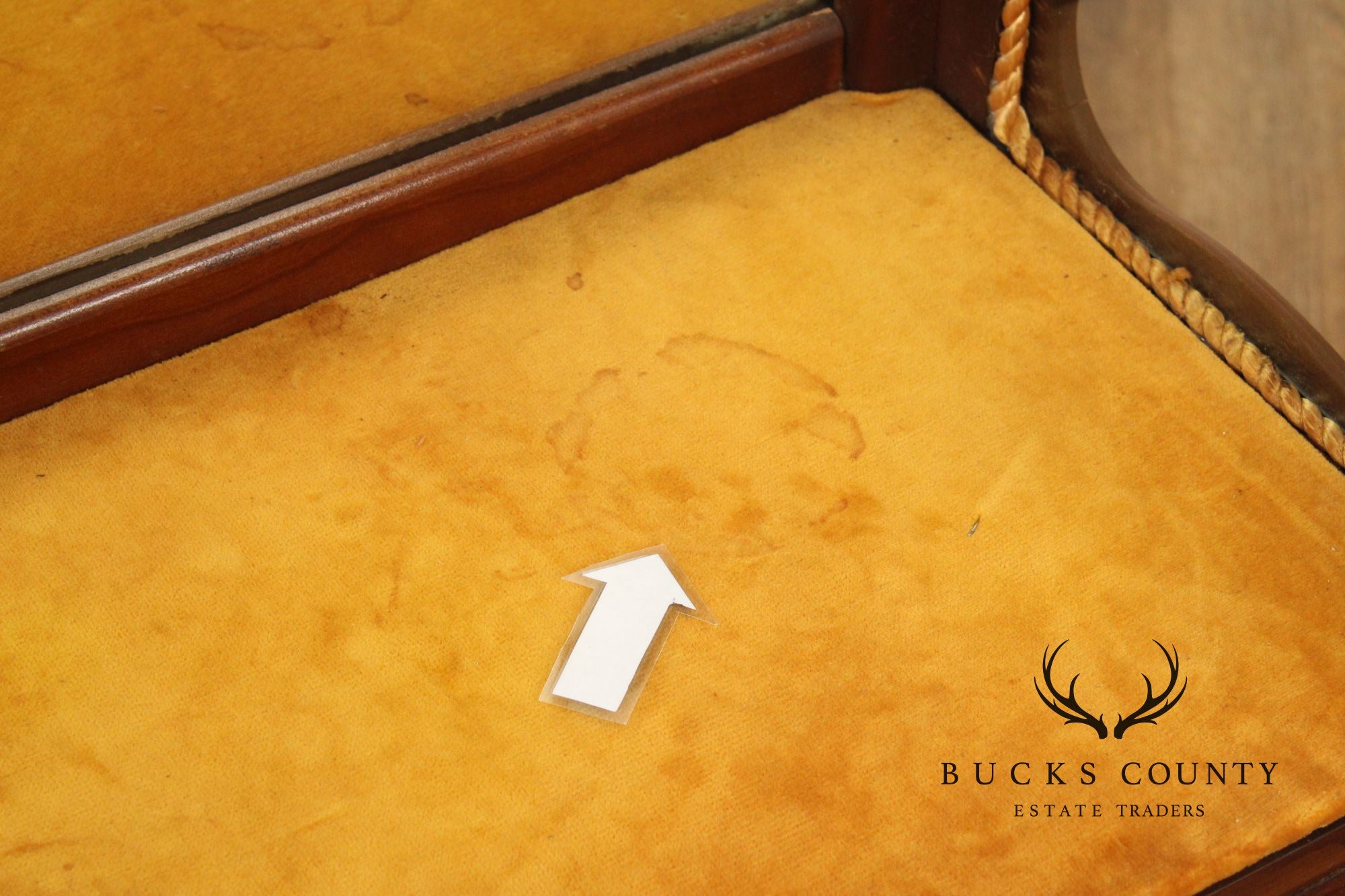 French Style Vintage Glass Curio Vitrine Cabinet