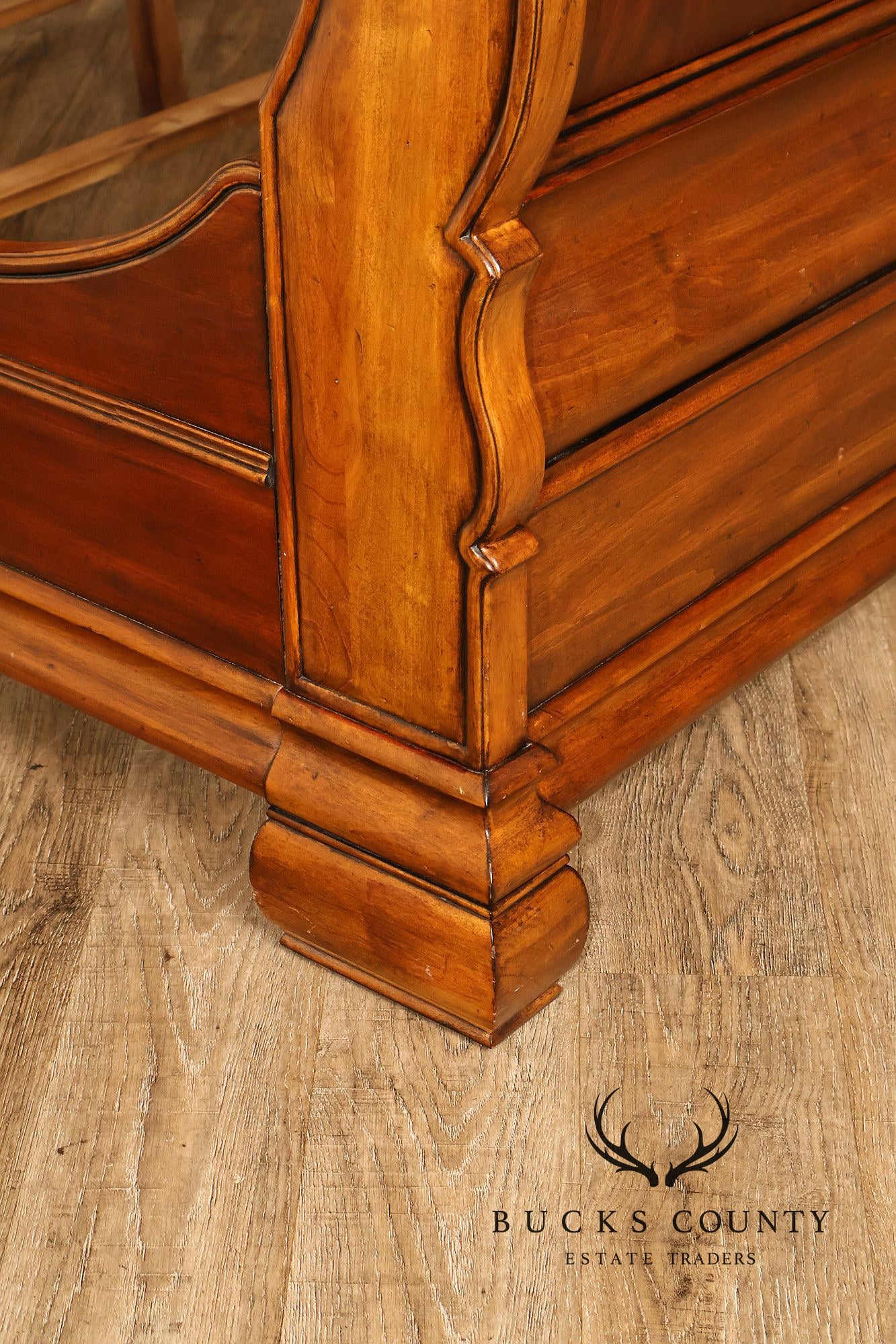 Ethan Allen Tuscany Collection King Size Sleigh Bed