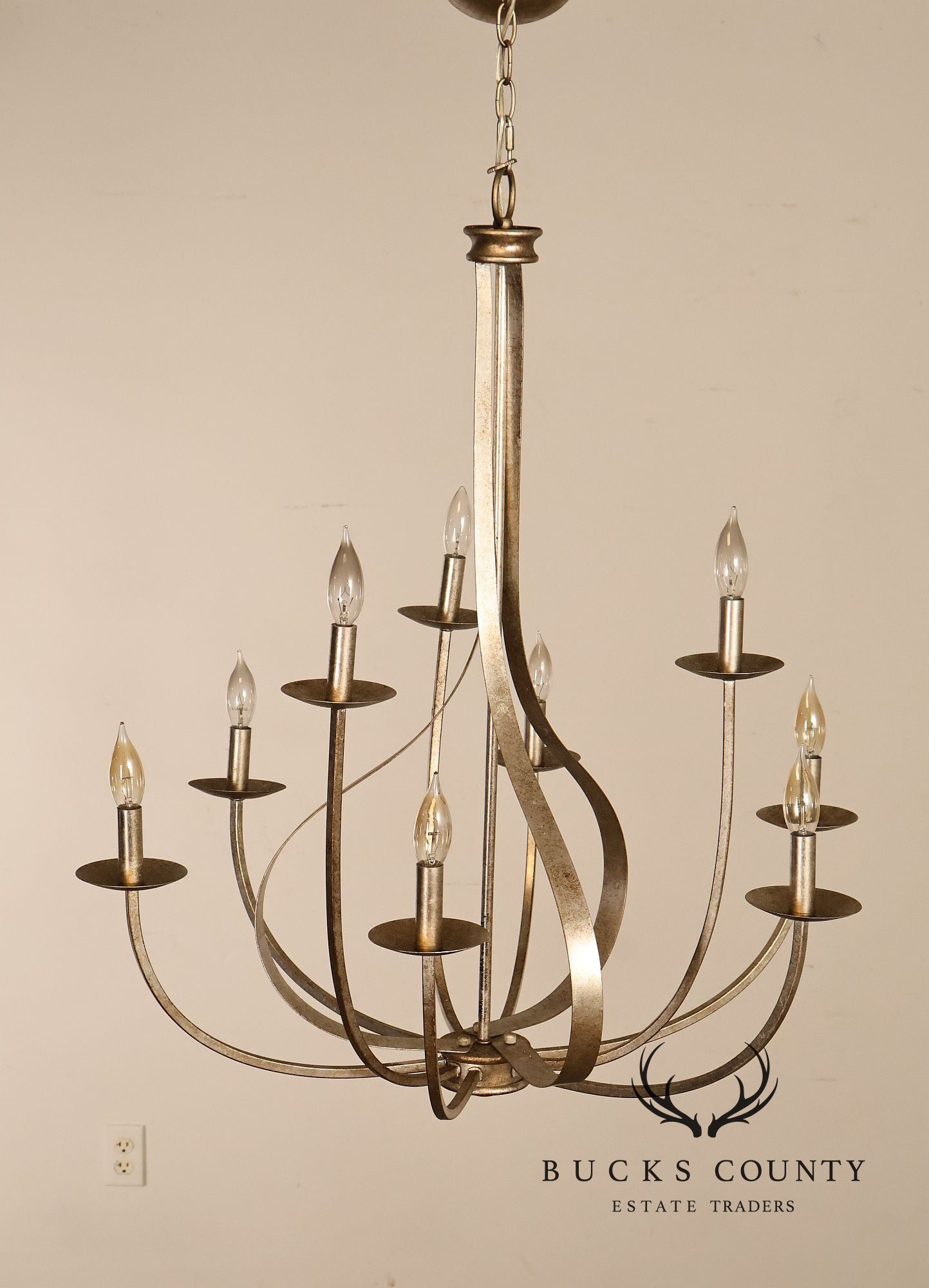 Quoizel 'Serenity' Nine-Light Candelabra Chandelier