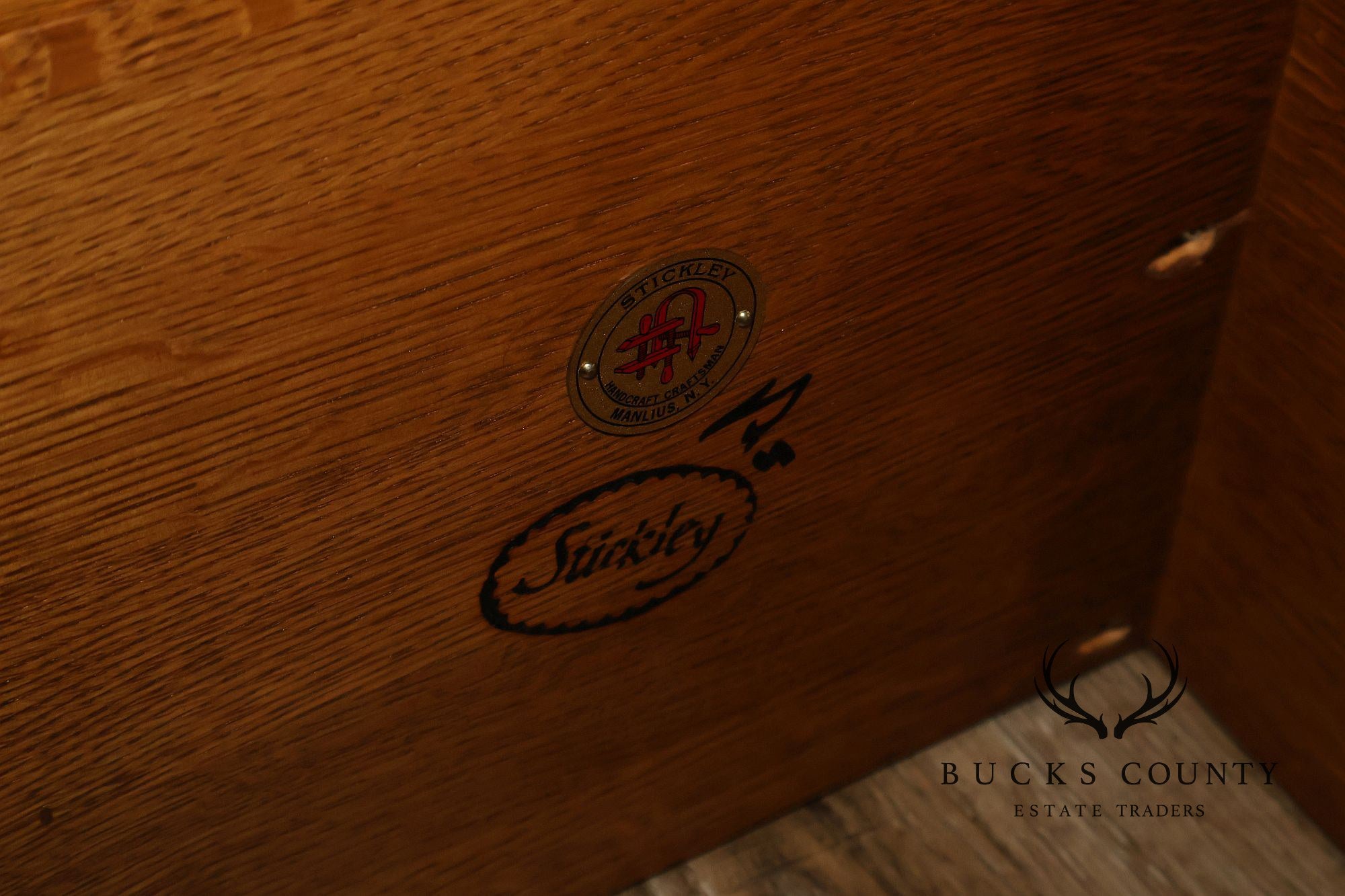 Stickley Mission Collection Oak Magazine Stand Bookcase