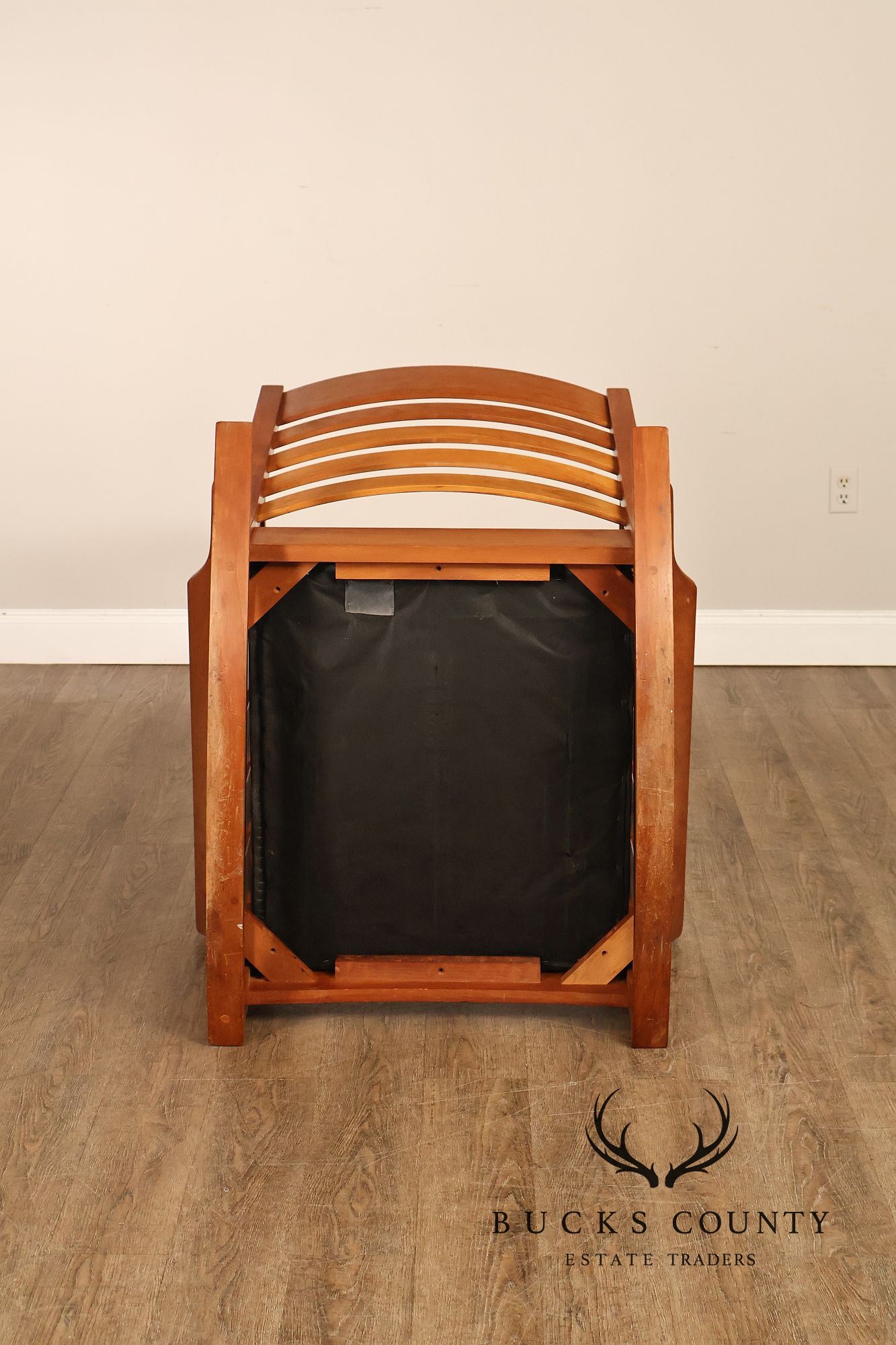 Stickley Mission Collection Cherry and Leather Rocker