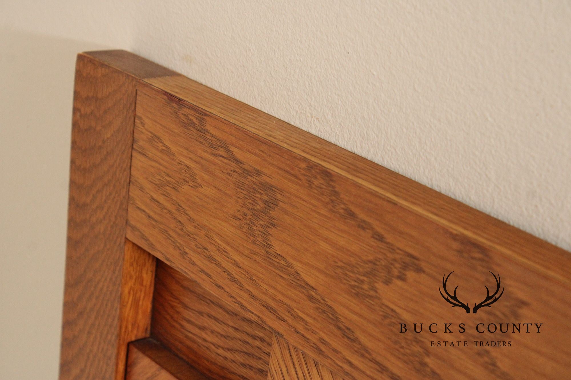 Lane Brutalist Oak Wall Mirror