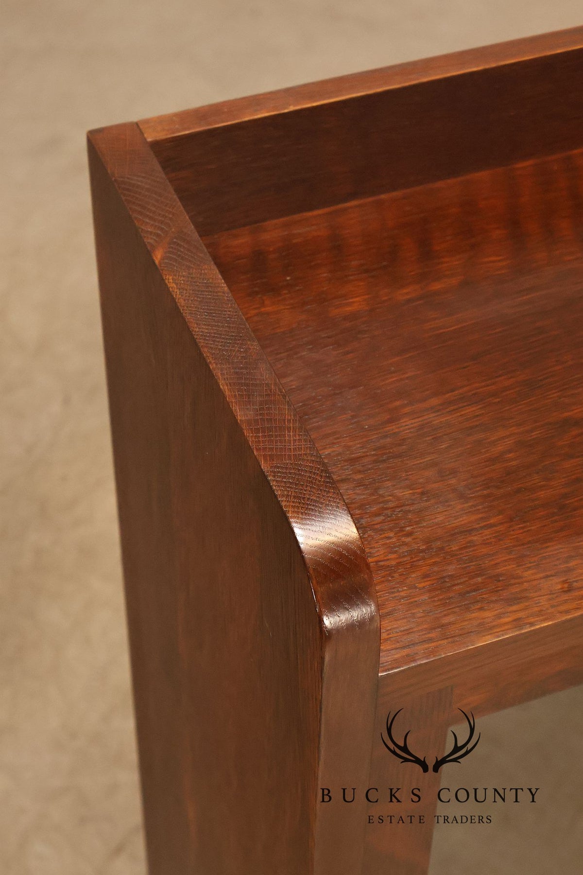 Stickley Mission Collection Oak Three-Section Barrister Bookcase