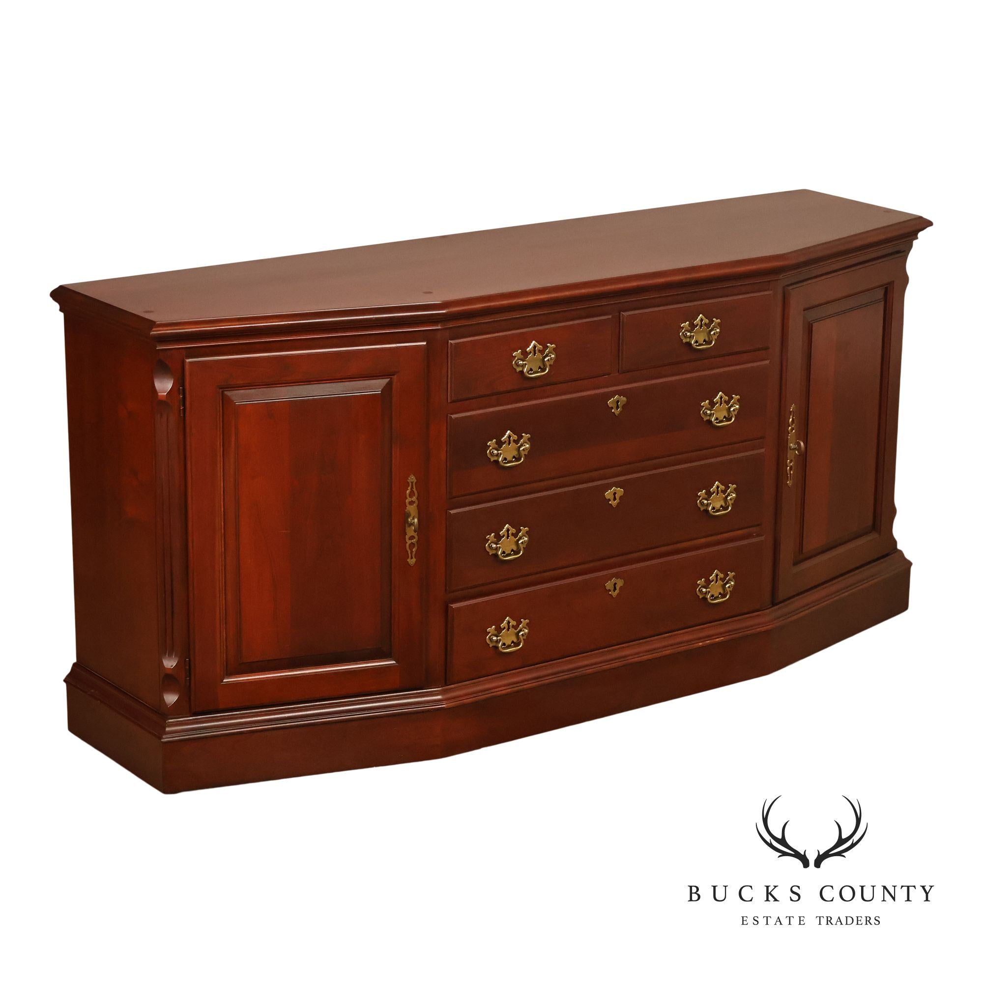 Pennsylvania House Cherry Credenza Buffet Sideboard Cabinet