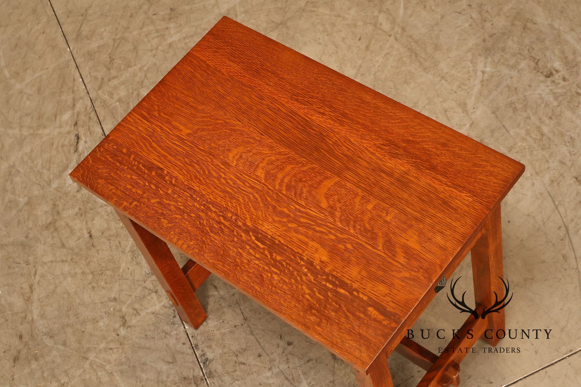 Stickley Mission Collection Pair of Oak End Tables