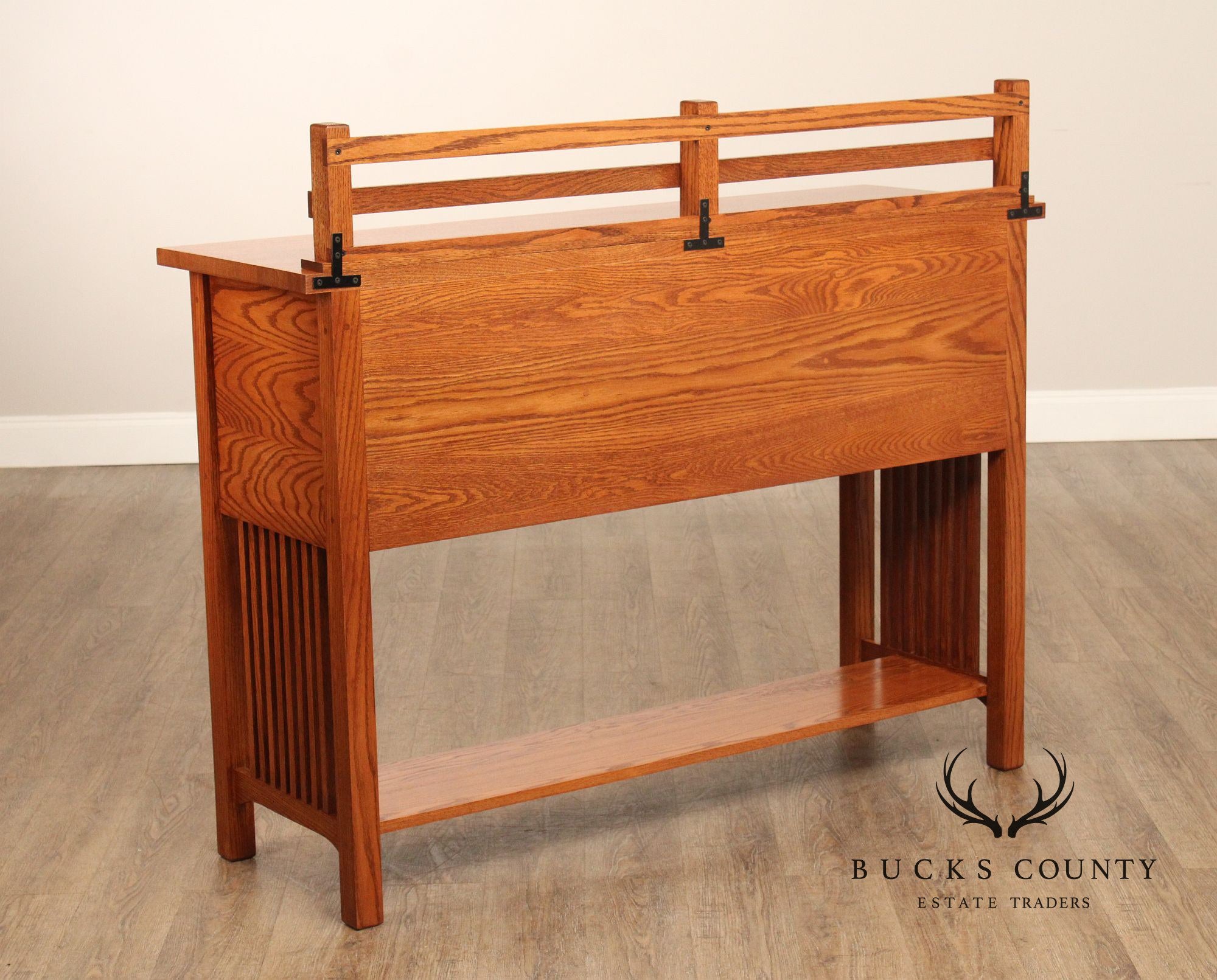 Mission Style Custom Quality Solid Oak Sideboard