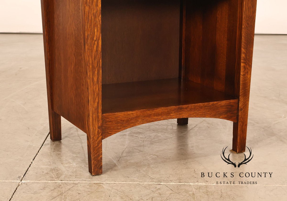 Stickley Harvey Ellis Collection Mission Oak Open Nightstand