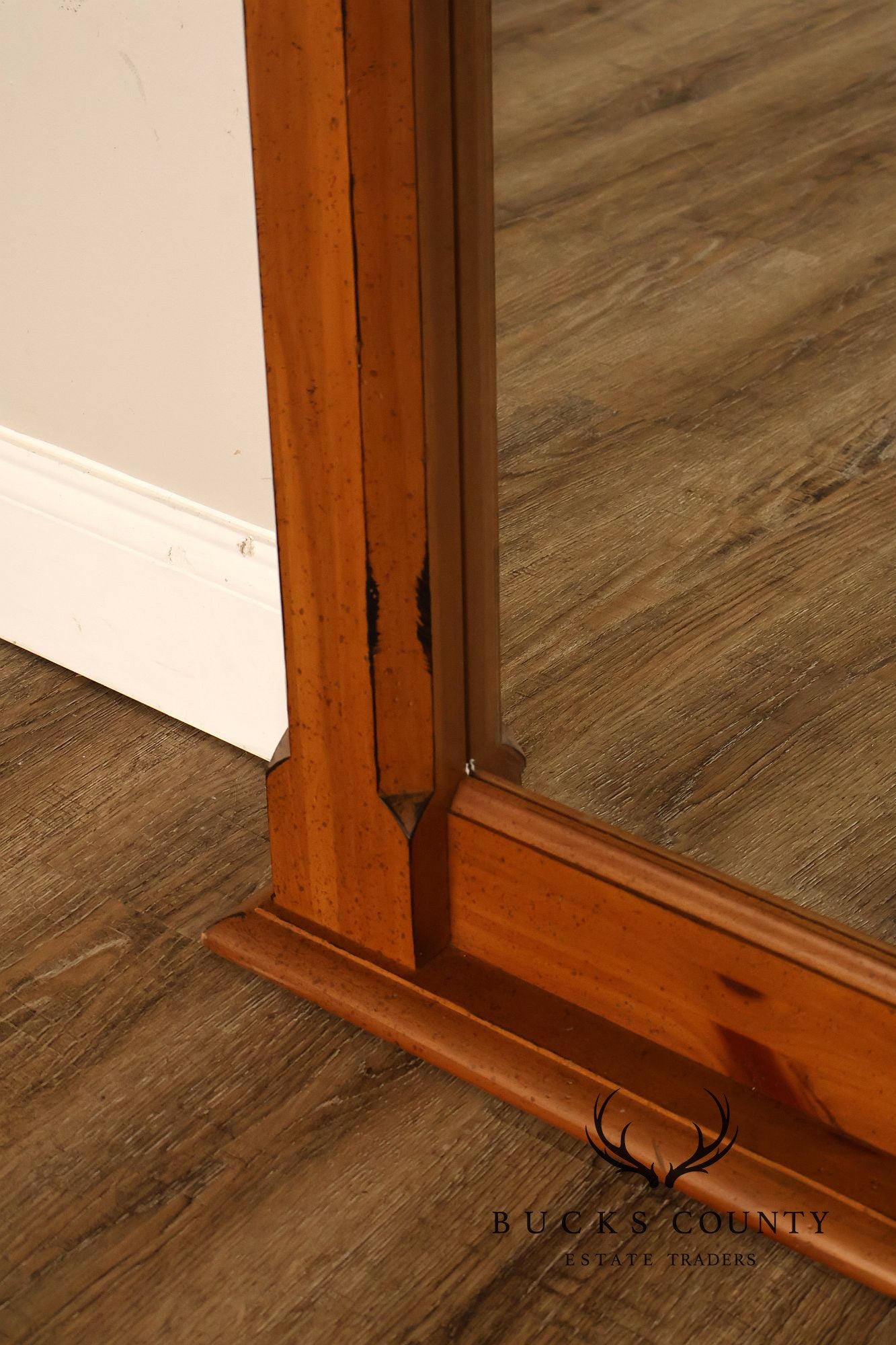 Broyhill French Country Style Pine Landscape Mirror