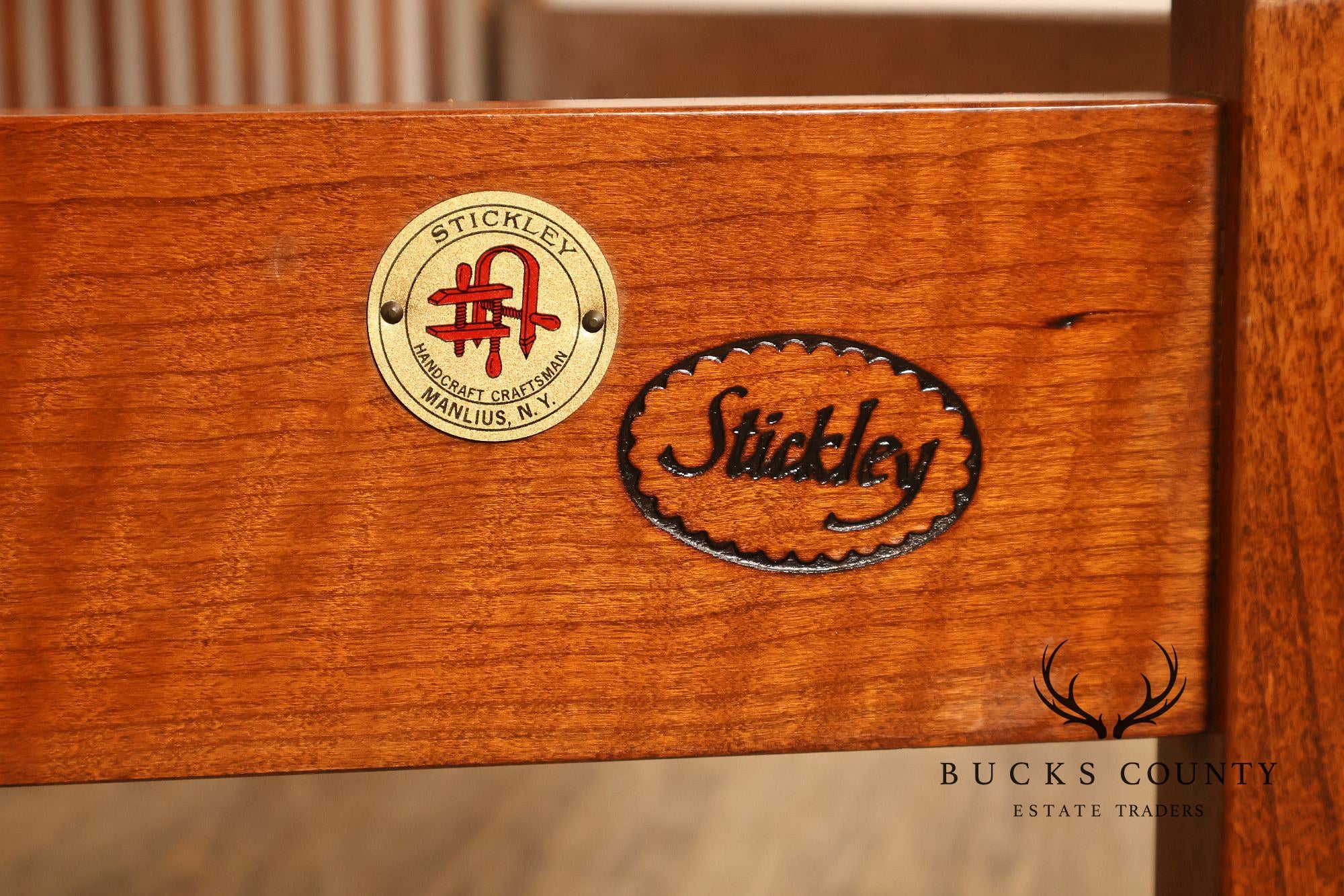Stickley Mission Collection Cherry Spindle Full Size Bed
