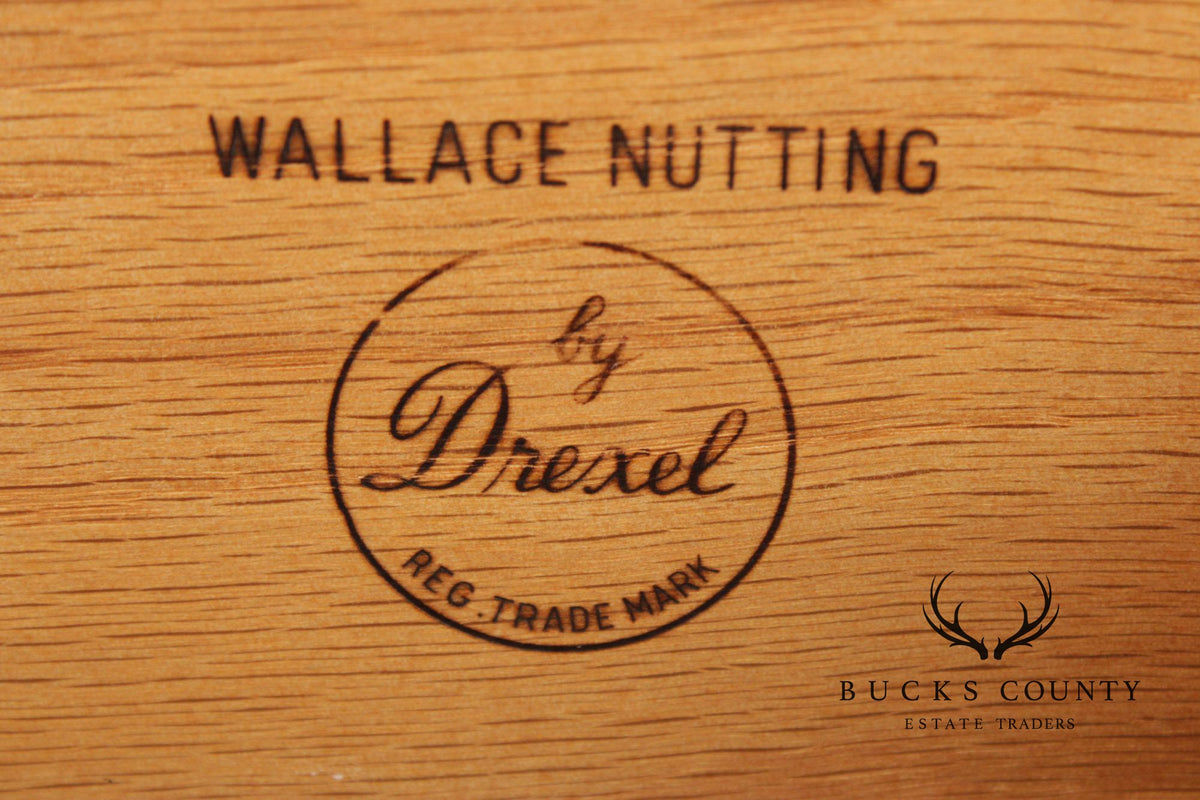Drexel Wallace Nutting Cherry Colonial Style Sideboard Buffet
