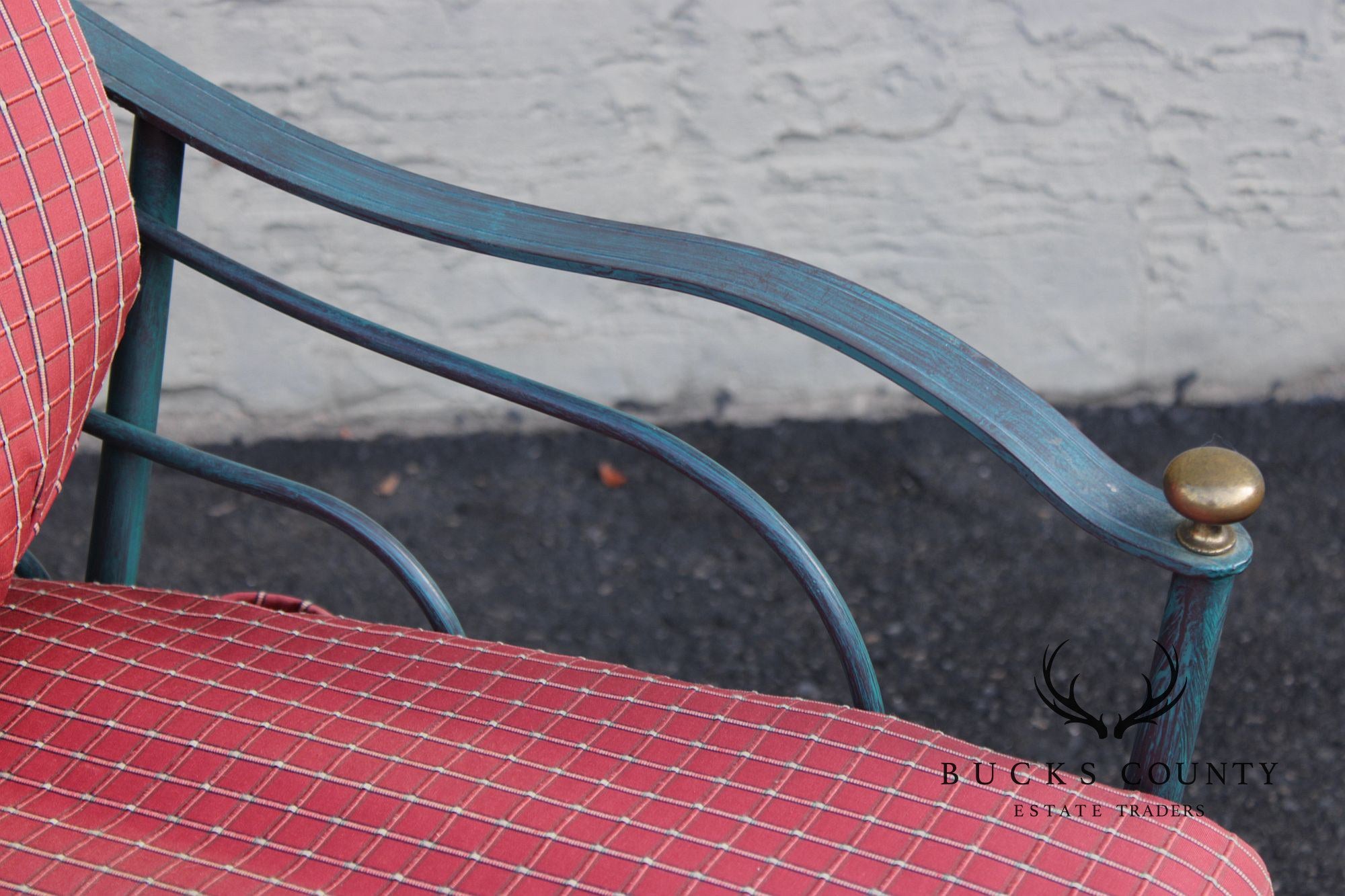 Woodard French Country Wrought Iron Five-Piece Patio Dining Set
