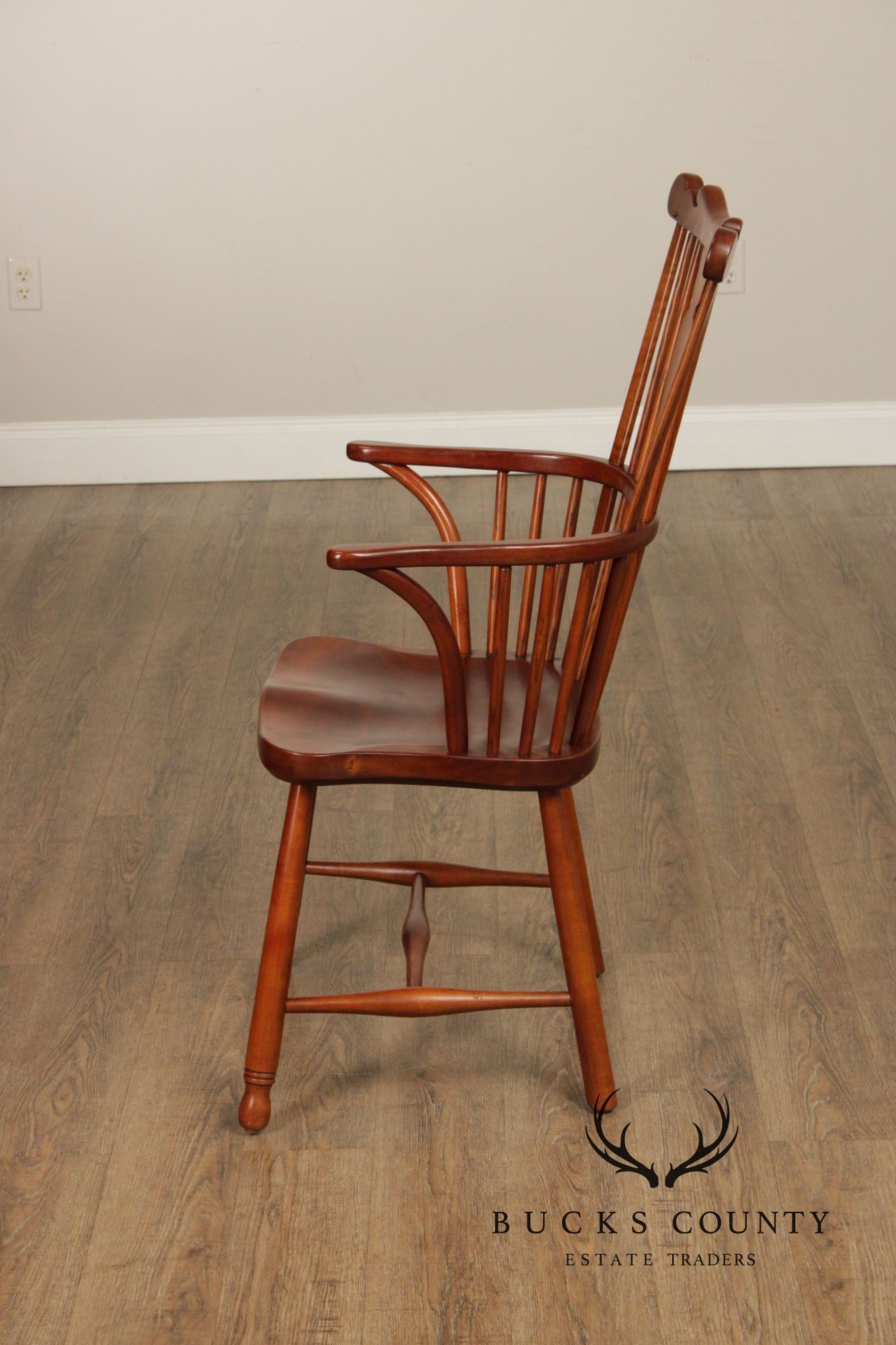 Stickley Vintage Cherry Windsor Armchair