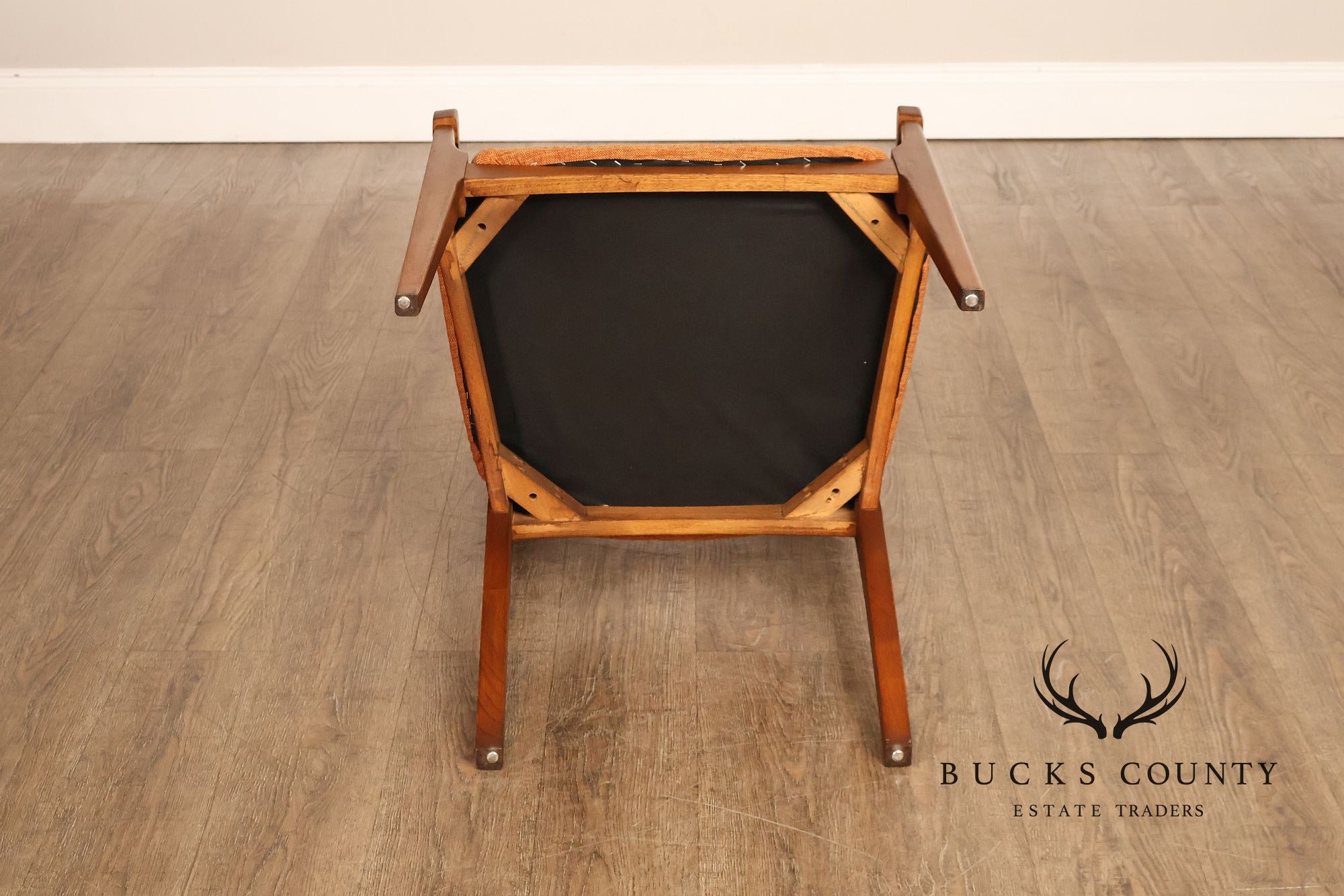 Lane Rhythm Mid Century Modern Set Of Six Walnut Dining Chairs