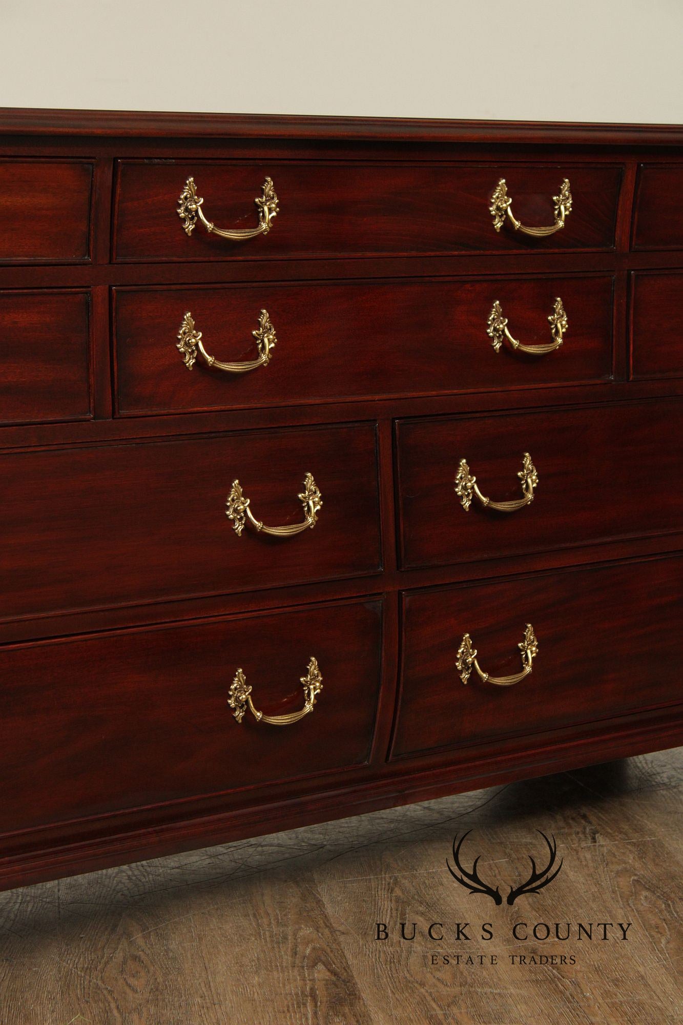 Henkel Harris Mahogany Long Dresser